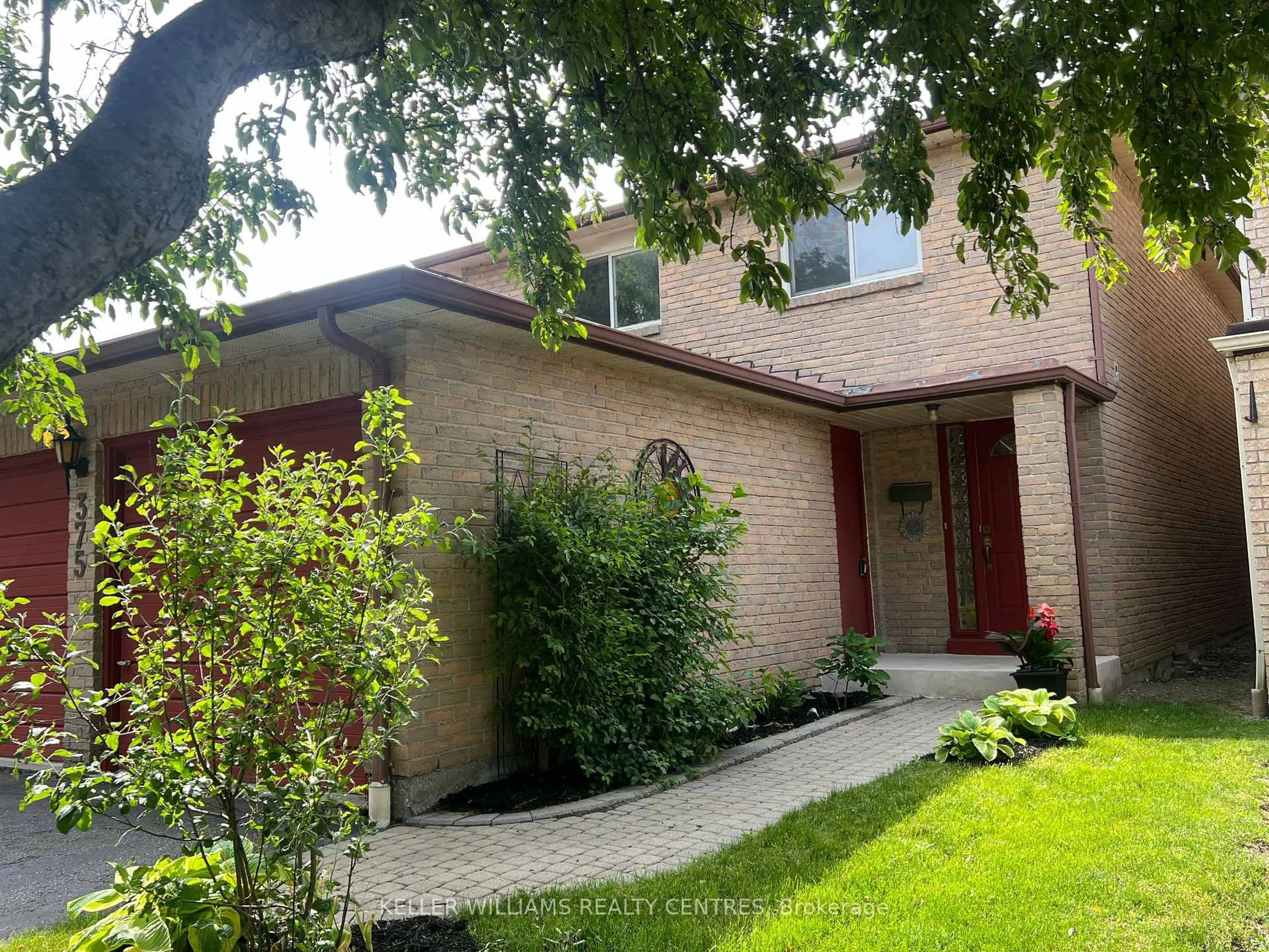 Home with brick exterior material, street for 375 Huntsmill Blvd, Toronto Ontario M1W 3R8