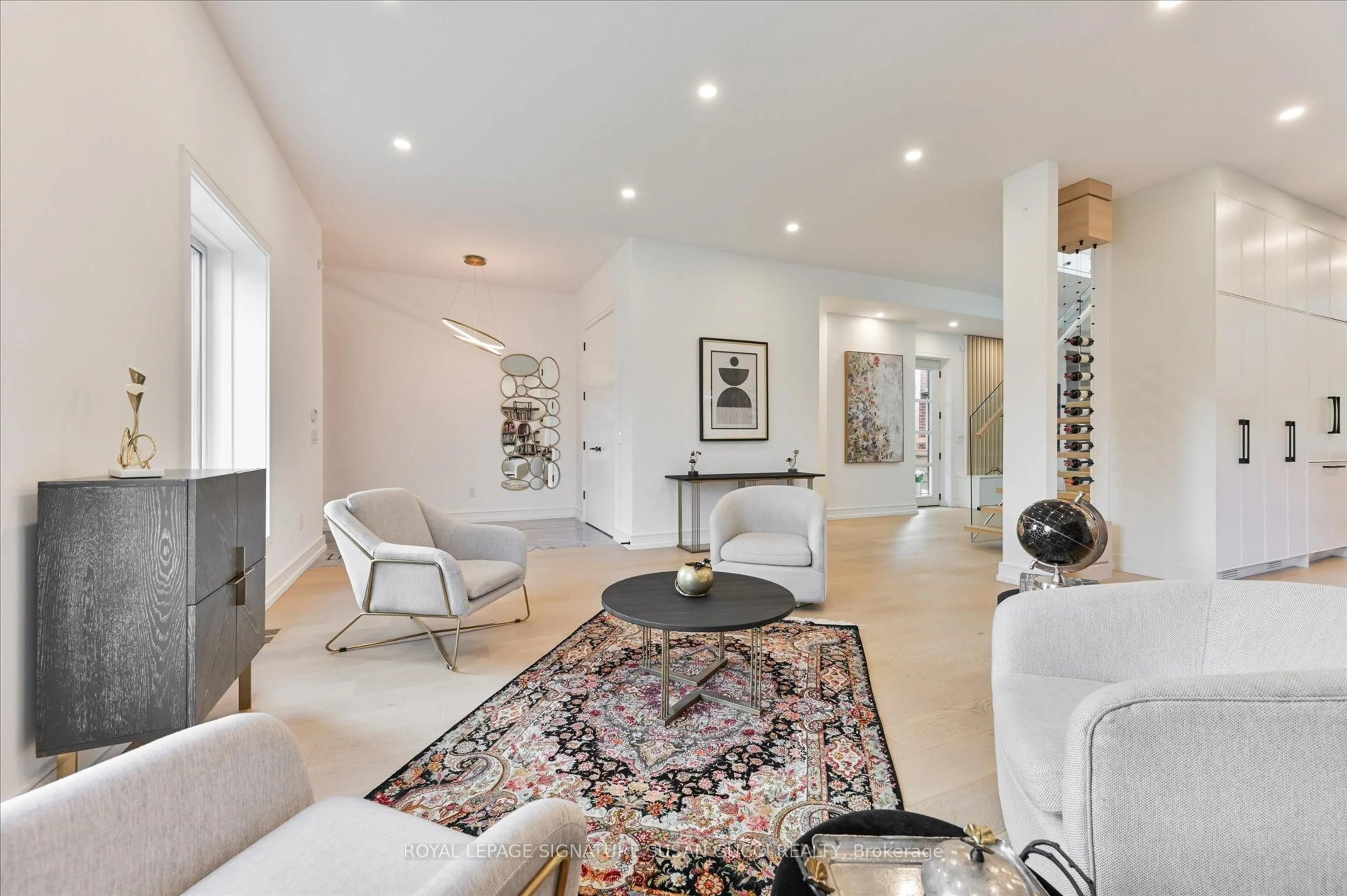 Living room with furniture, unknown for 36 Glenshaw Cres, Toronto Ontario M4B 2C9