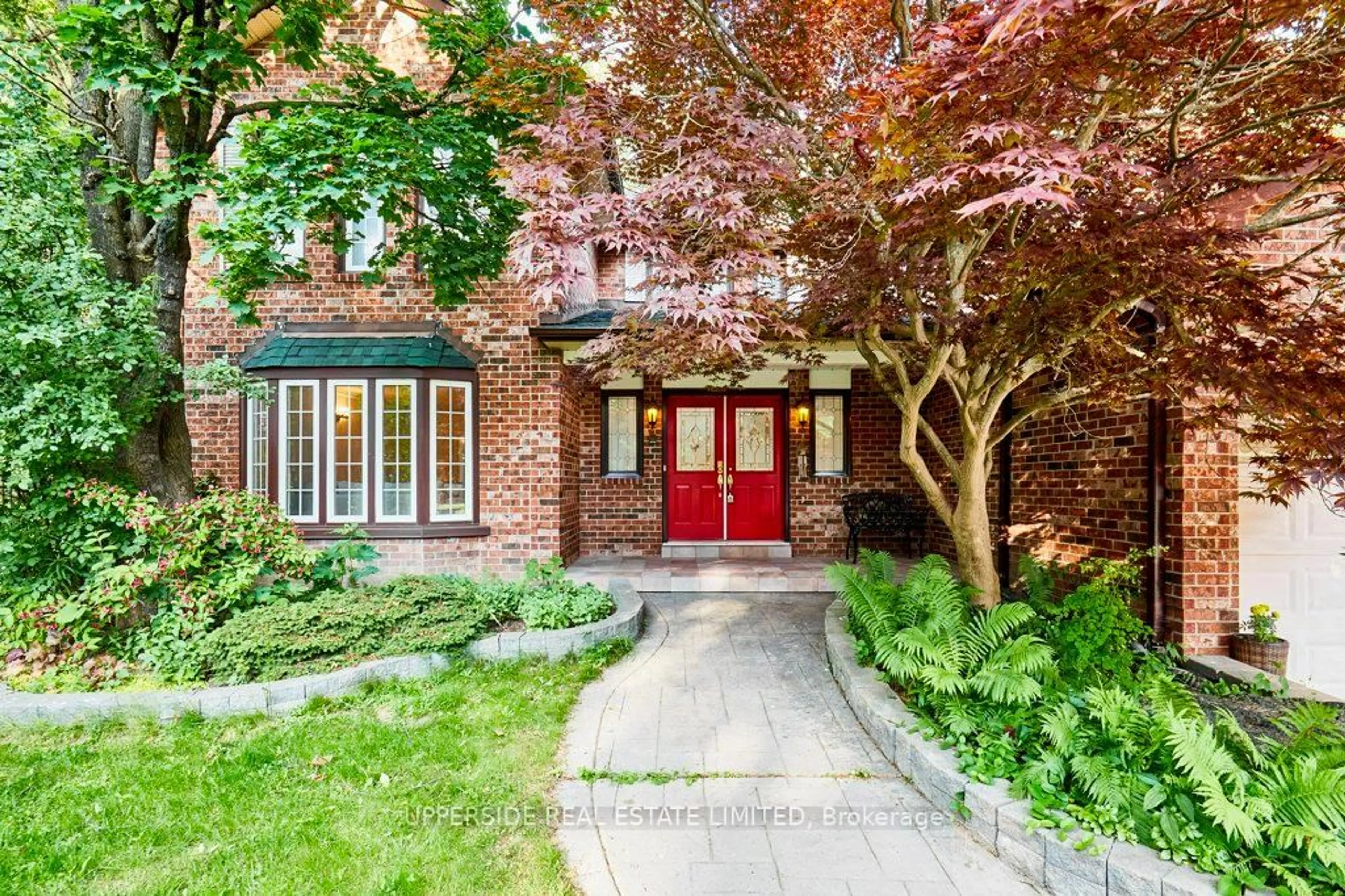 Home with brick exterior material, street for 1201 Abbey Rd, Pickering Ontario L1X 1W1