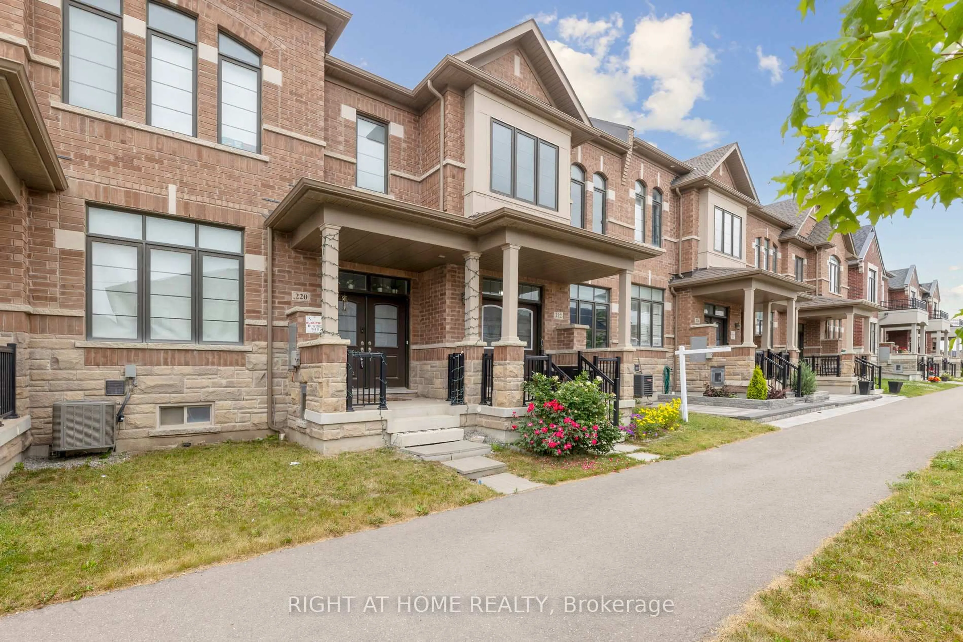 Home with brick exterior material, street for 222 Coronation Rd, Whitby Ontario L1P 0H7
