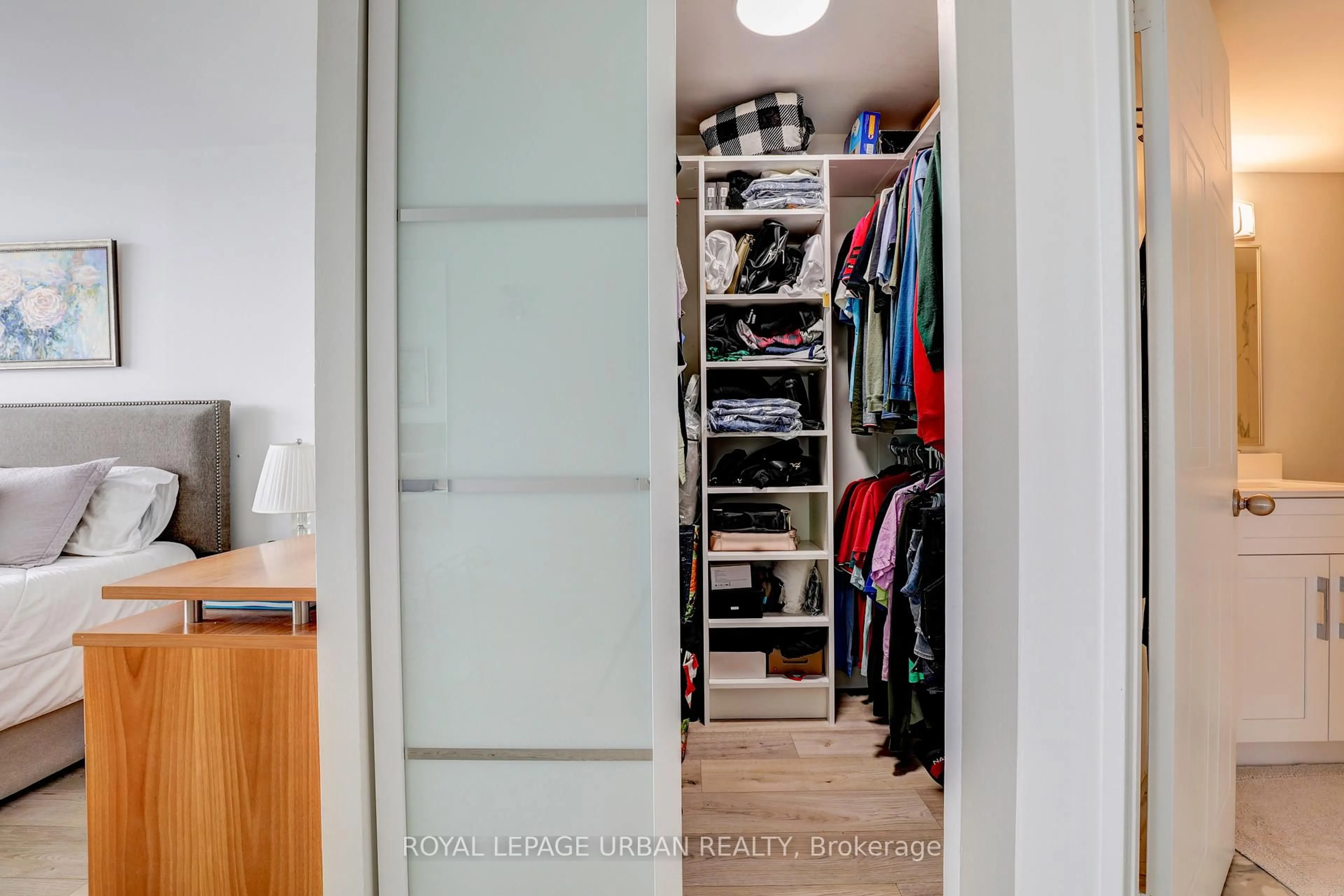 Storage room or clothes room or walk-in closet for 5 Greystone Walk Dr #1905, Toronto Ontario M1K 5J5