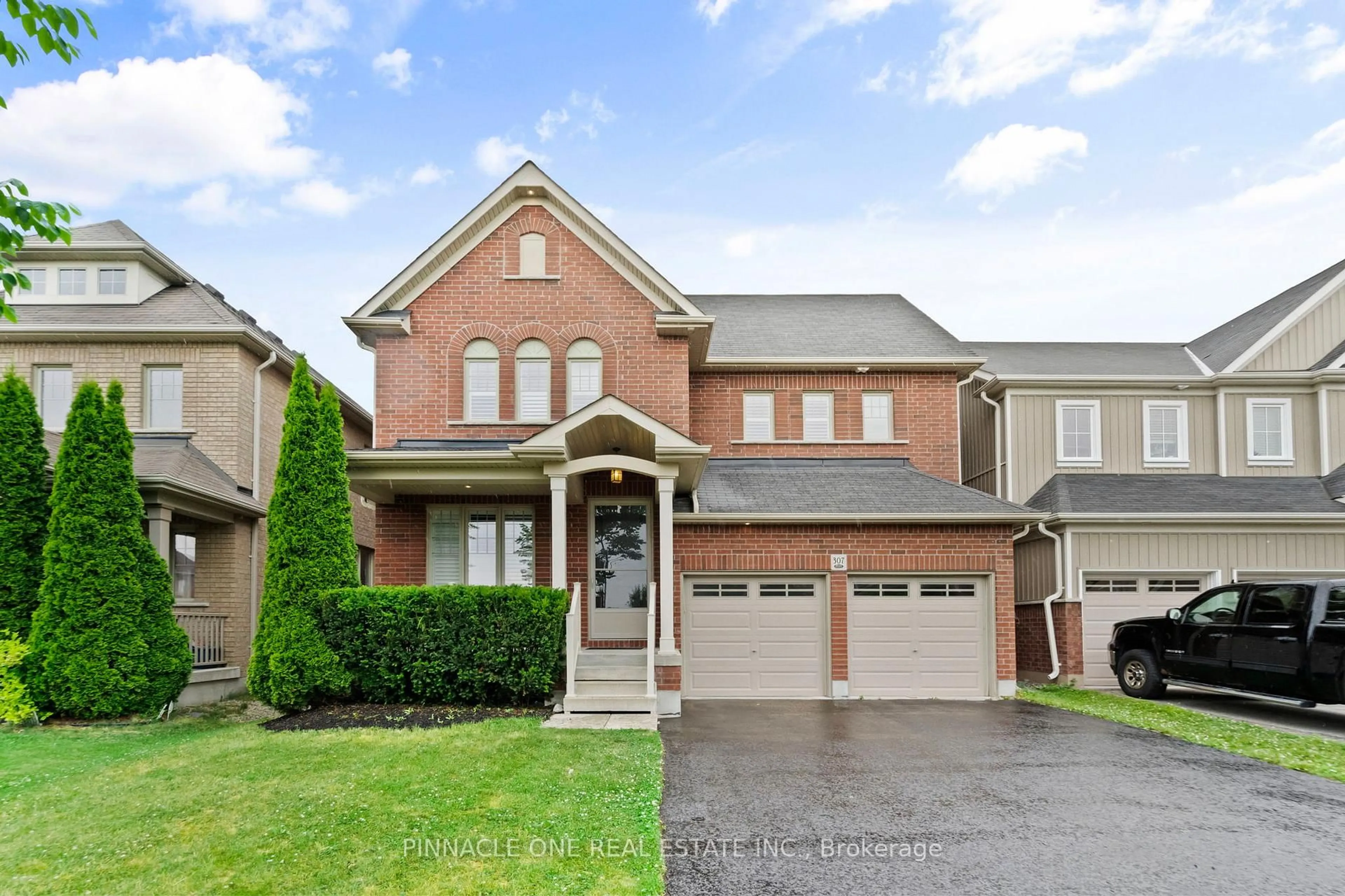 Home with brick exterior material, street for 307 BOSWELL Dr, Clarington Ontario L1C 3K7