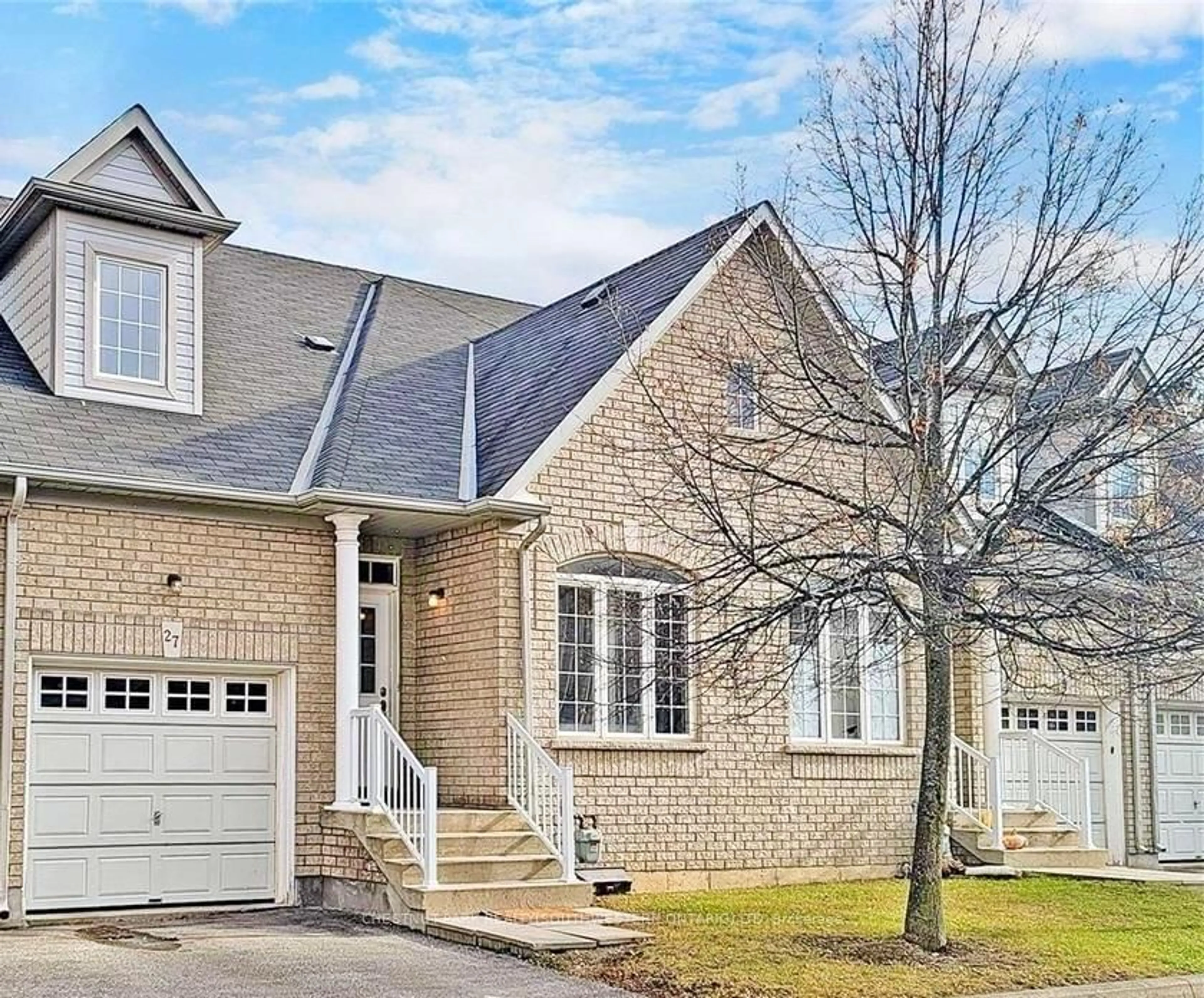 Home with brick exterior material, street for 19 Niagara Dr #27, Oshawa Ontario L1G 8G2