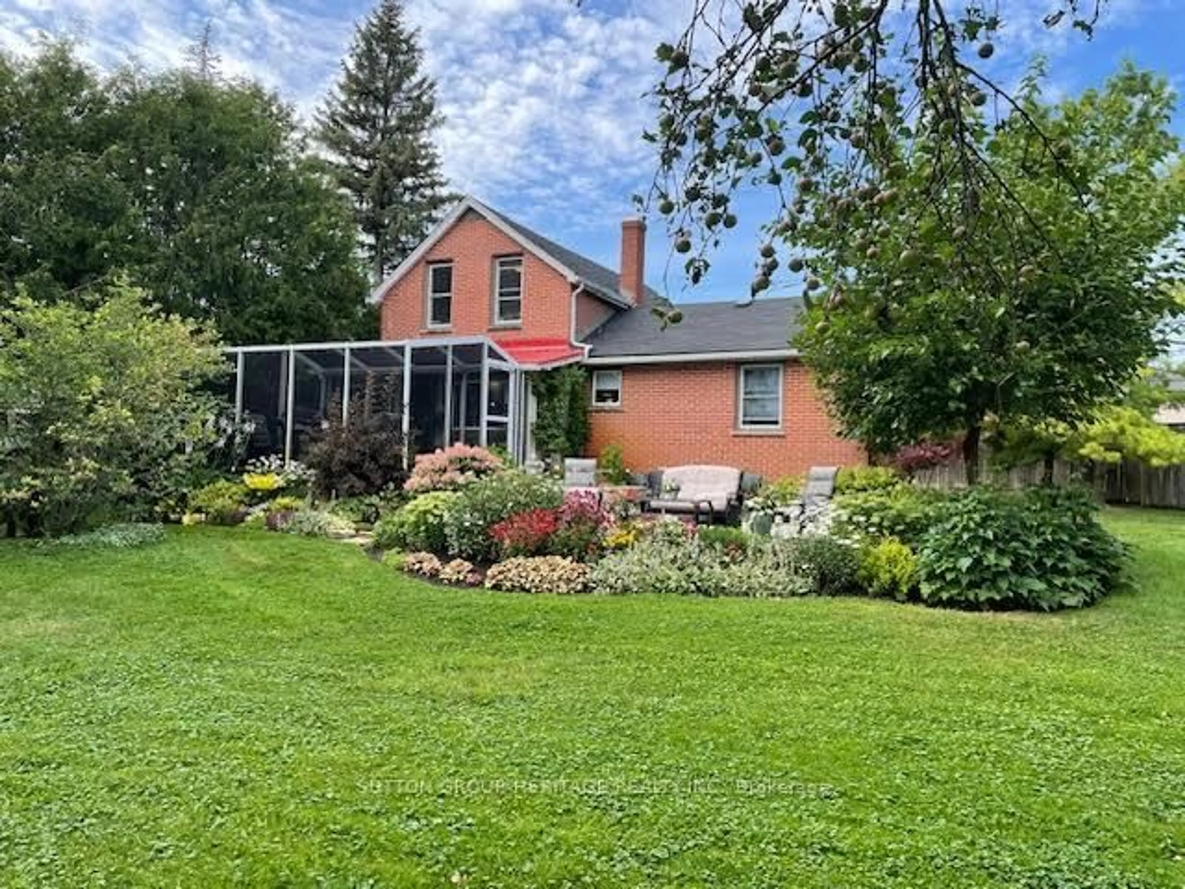 A pic from outside/outdoor area/front of a property/back of a property/a pic from drone, unknown for 3135 Concession 9 Rd, Pickering Ontario L0B 1A0
