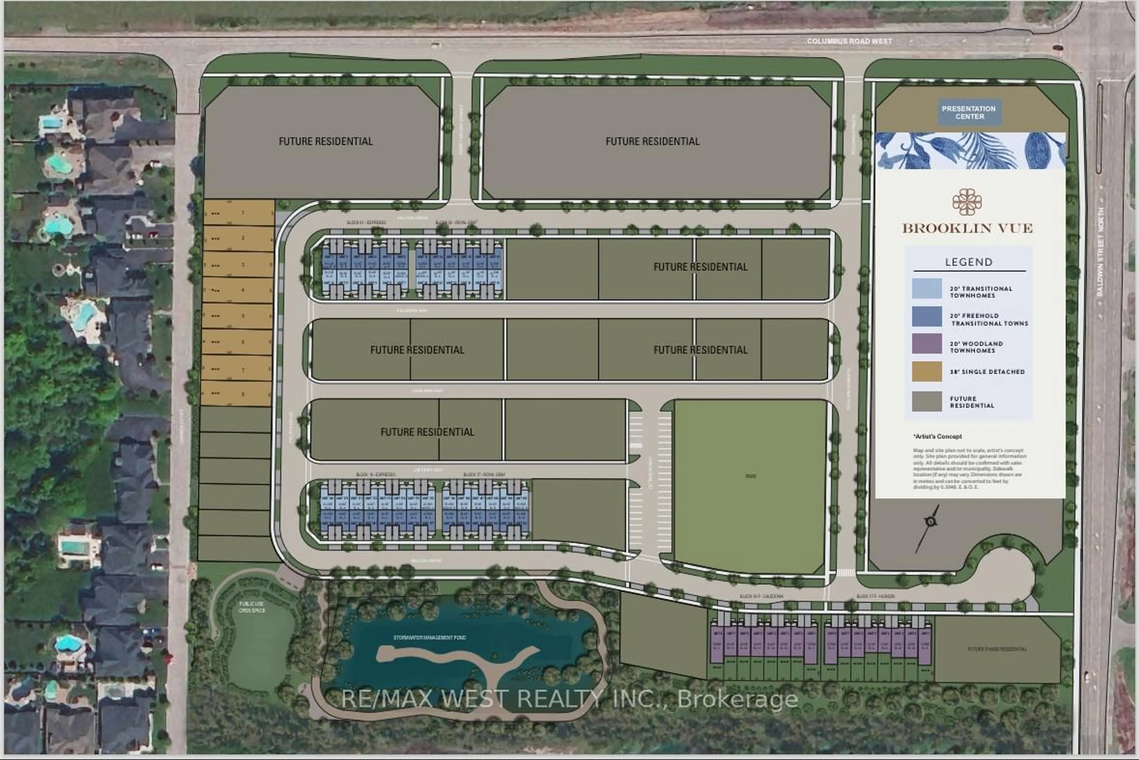 Floor plan for Blk 2 TBA #24, Whitby Ontario L1M 1X8
