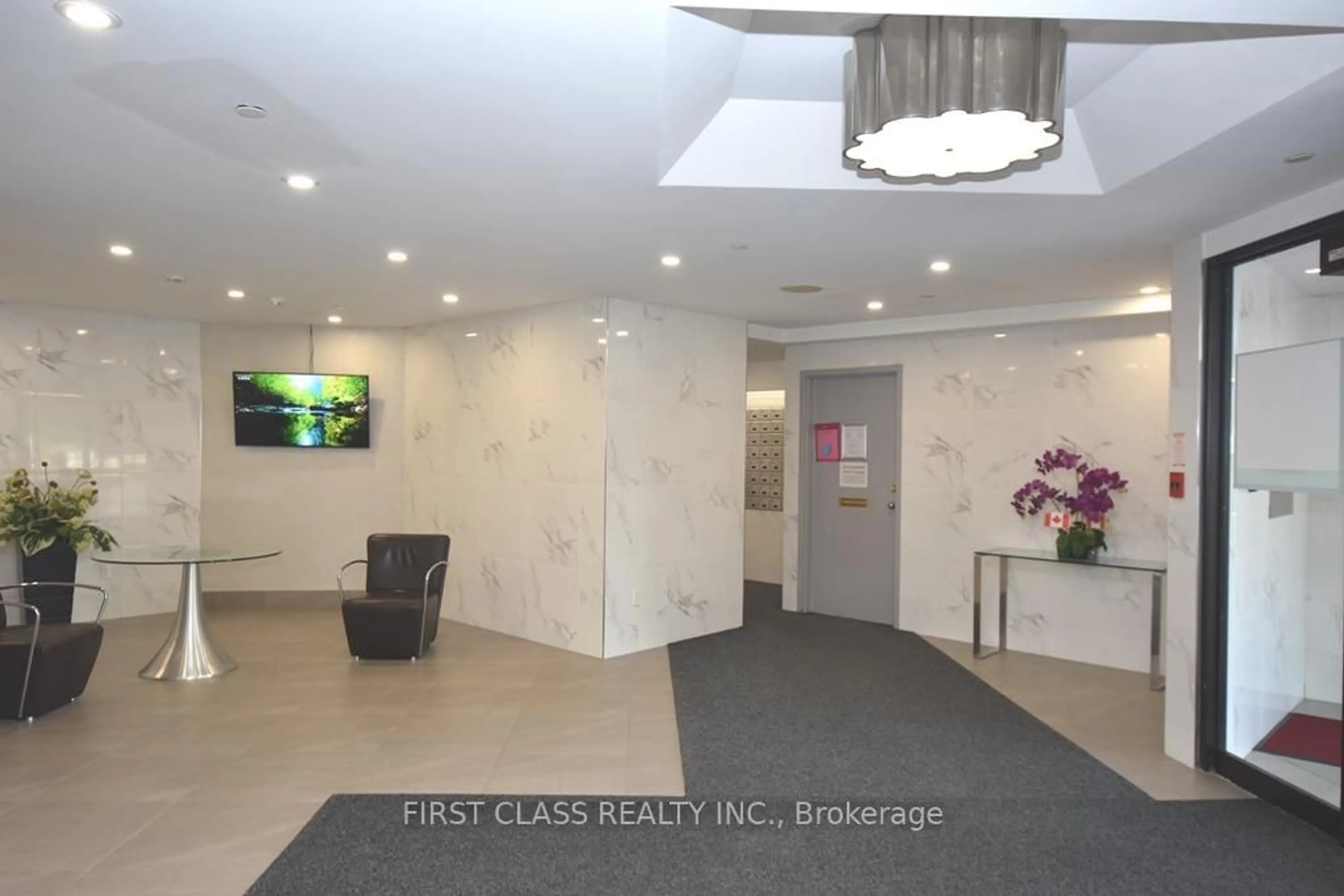 Lobby for 300 Alton Tower Circ #1409, Toronto Ontario M1V 4X9