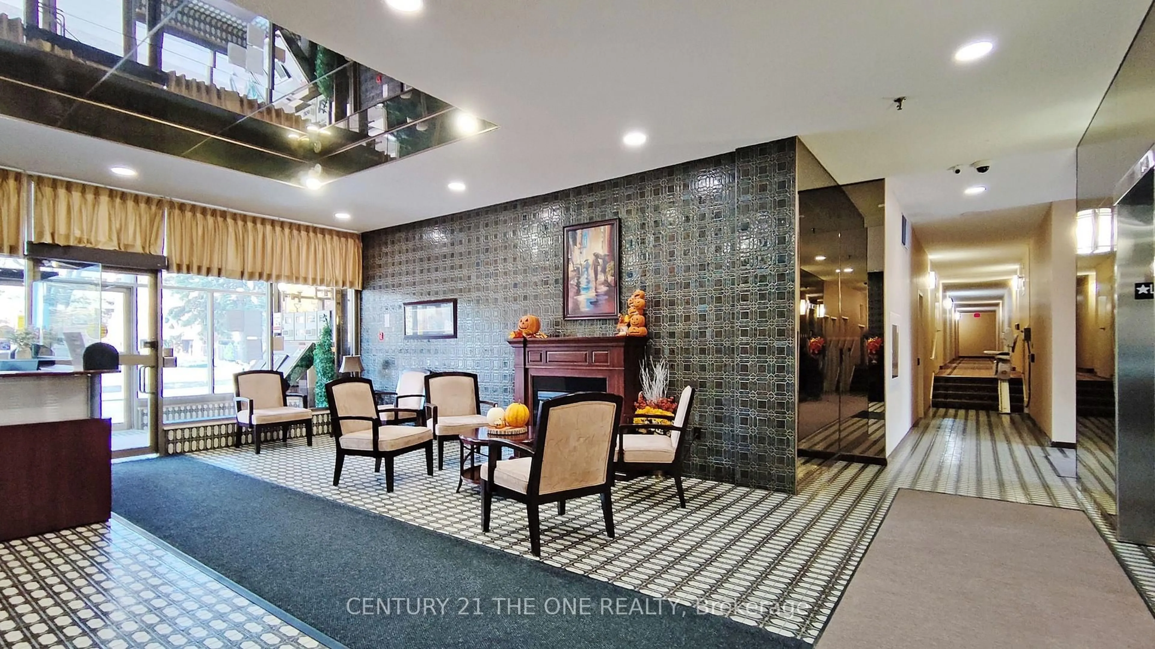 Lobby for 121 Ling Rd #808, Toronto Ontario M1E 4Y2