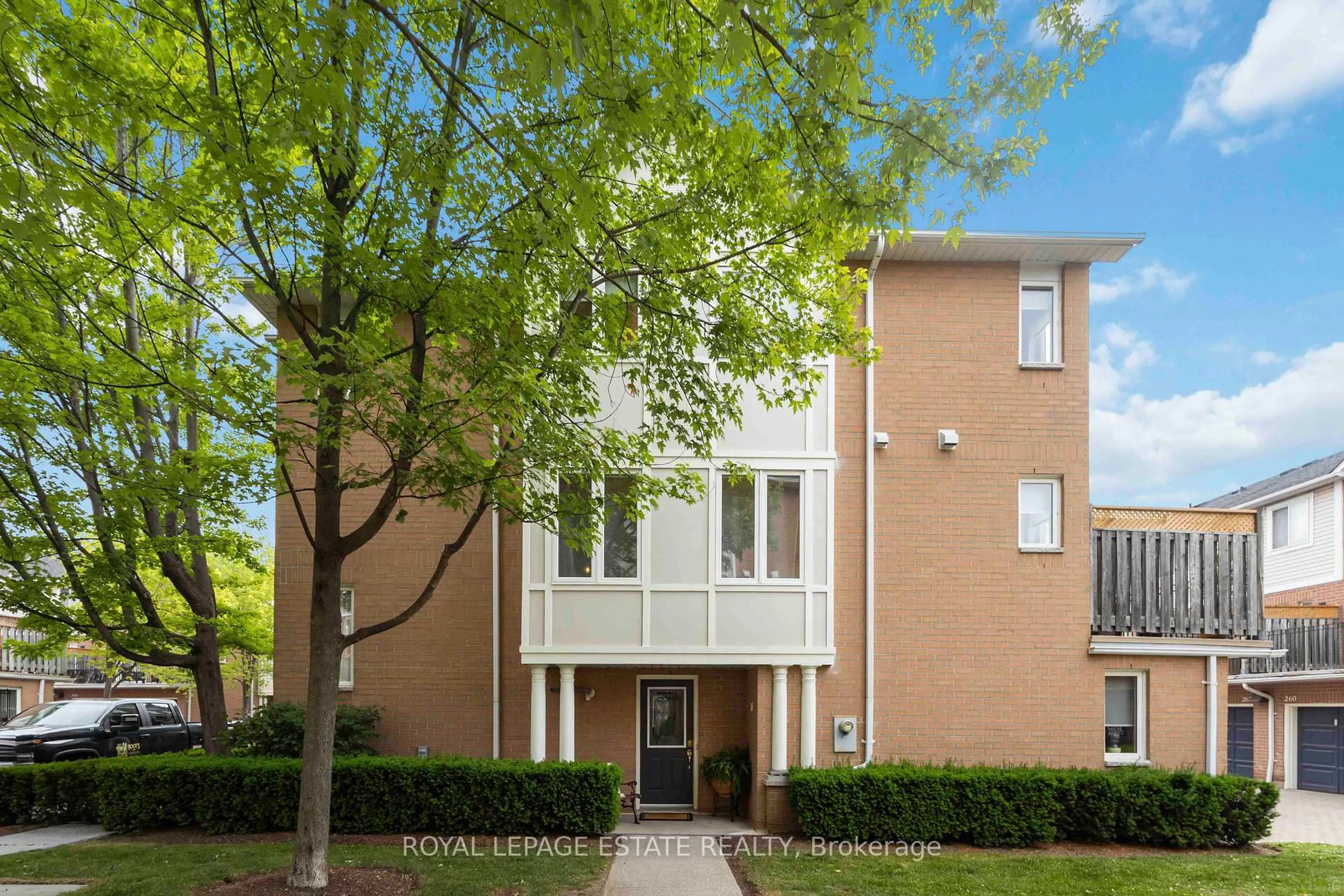 Home with brick exterior material, street for 83 Mondeo Dr #301, Toronto Ontario M1P 5B6