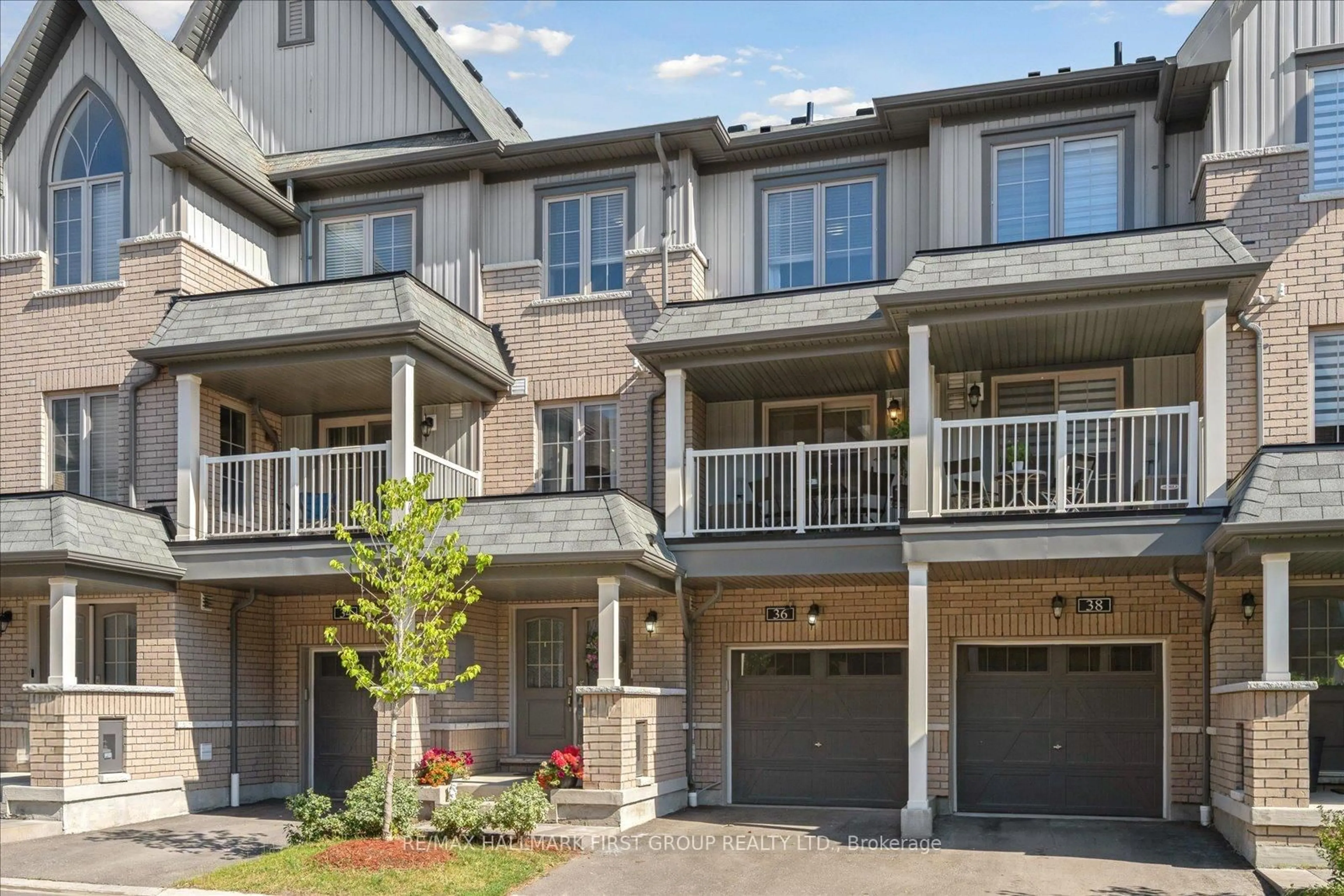 Patio, street for 36 Amulet Way, Whitby Ontario L1R 0R5