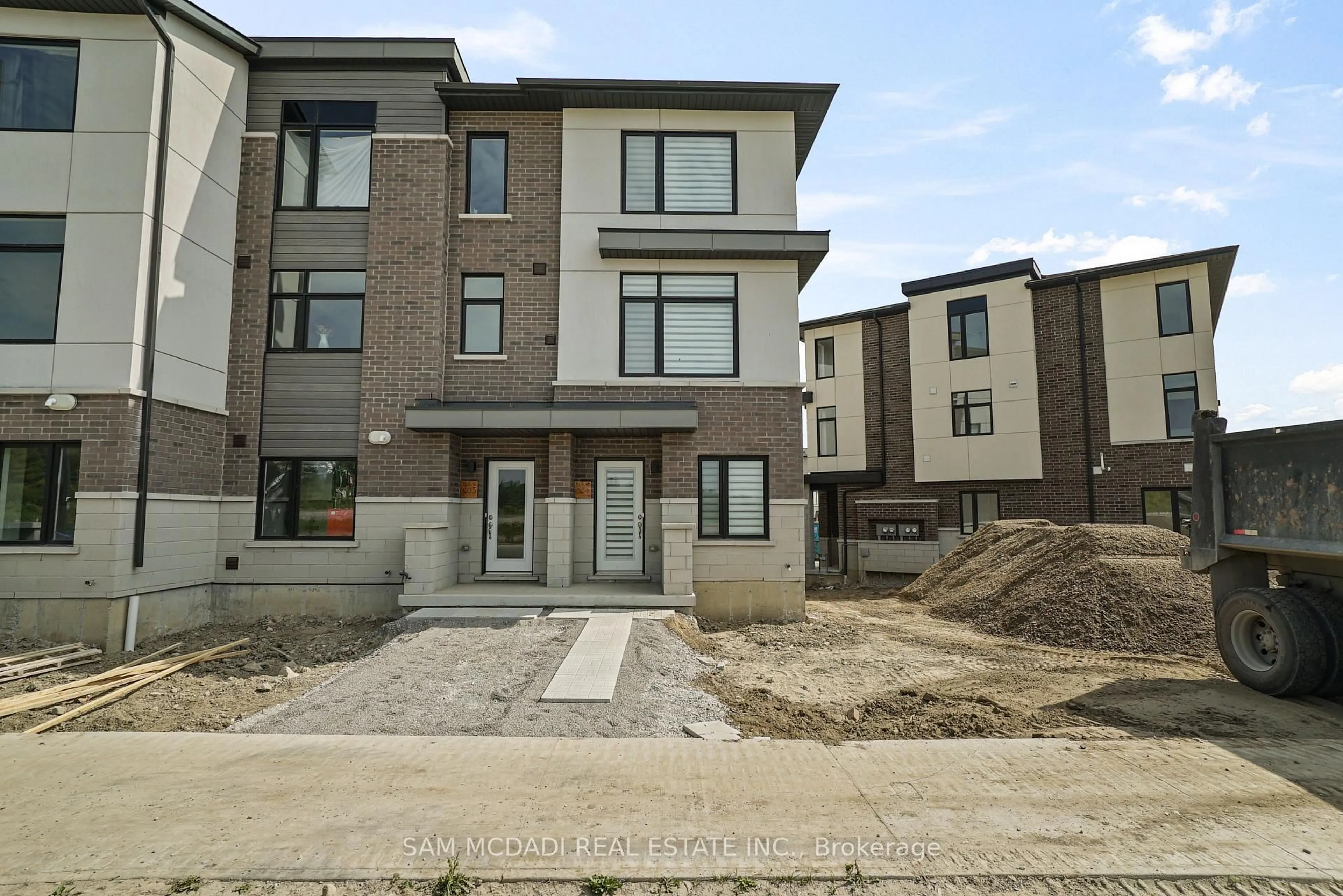 Home with brick exterior material, street for 1695 Dersan St #601, Pickering Ontario L1X 0S9