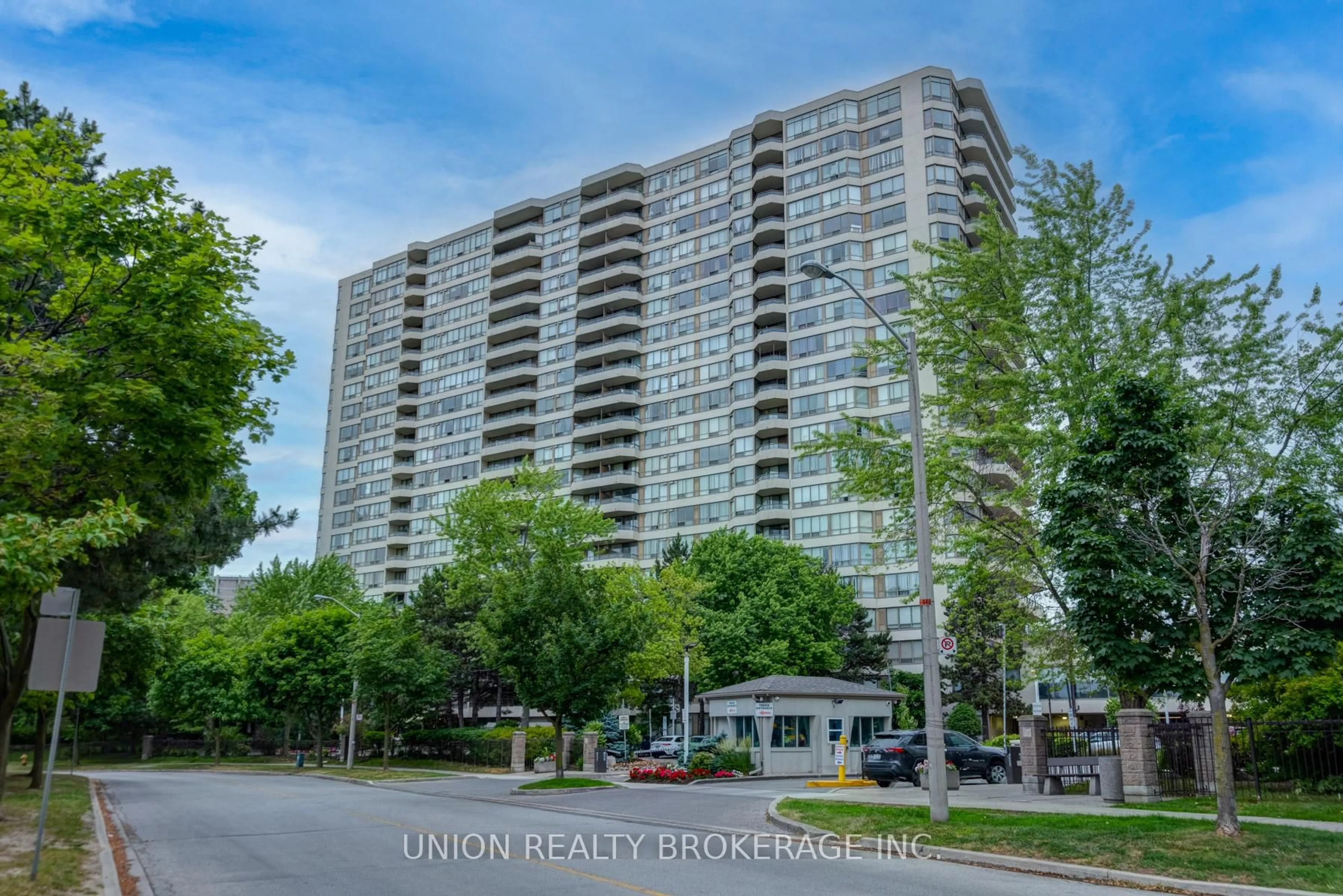 A pic from outside/outdoor area/front of a property/back of a property/a pic from drone, unknown for 5 Greystone walk Dr #1216, Toronto Ontario M1K 5J5