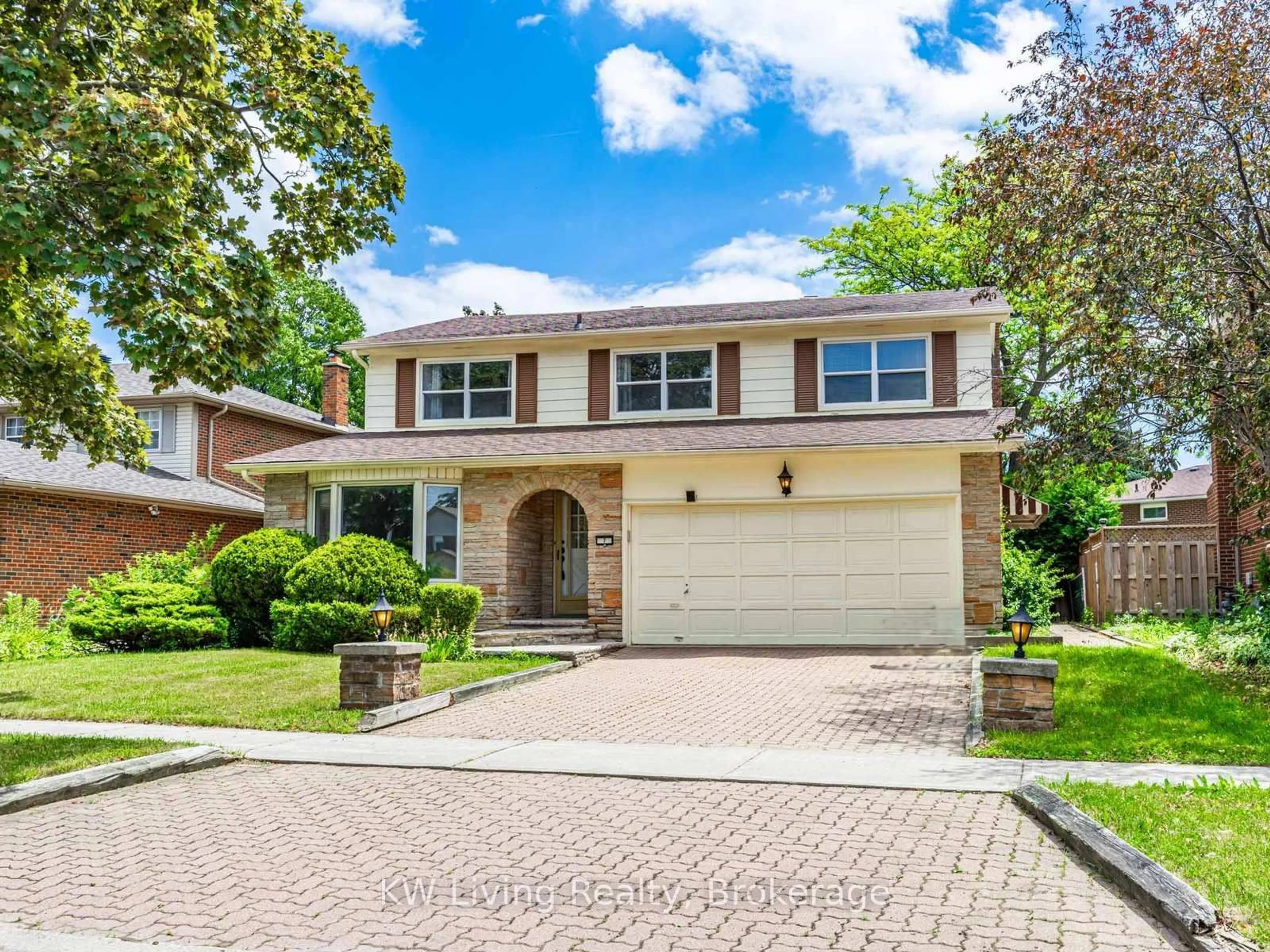 Home with brick exterior material, street for 7 Lanewood Cres, Toronto Ontario M1W 1W9