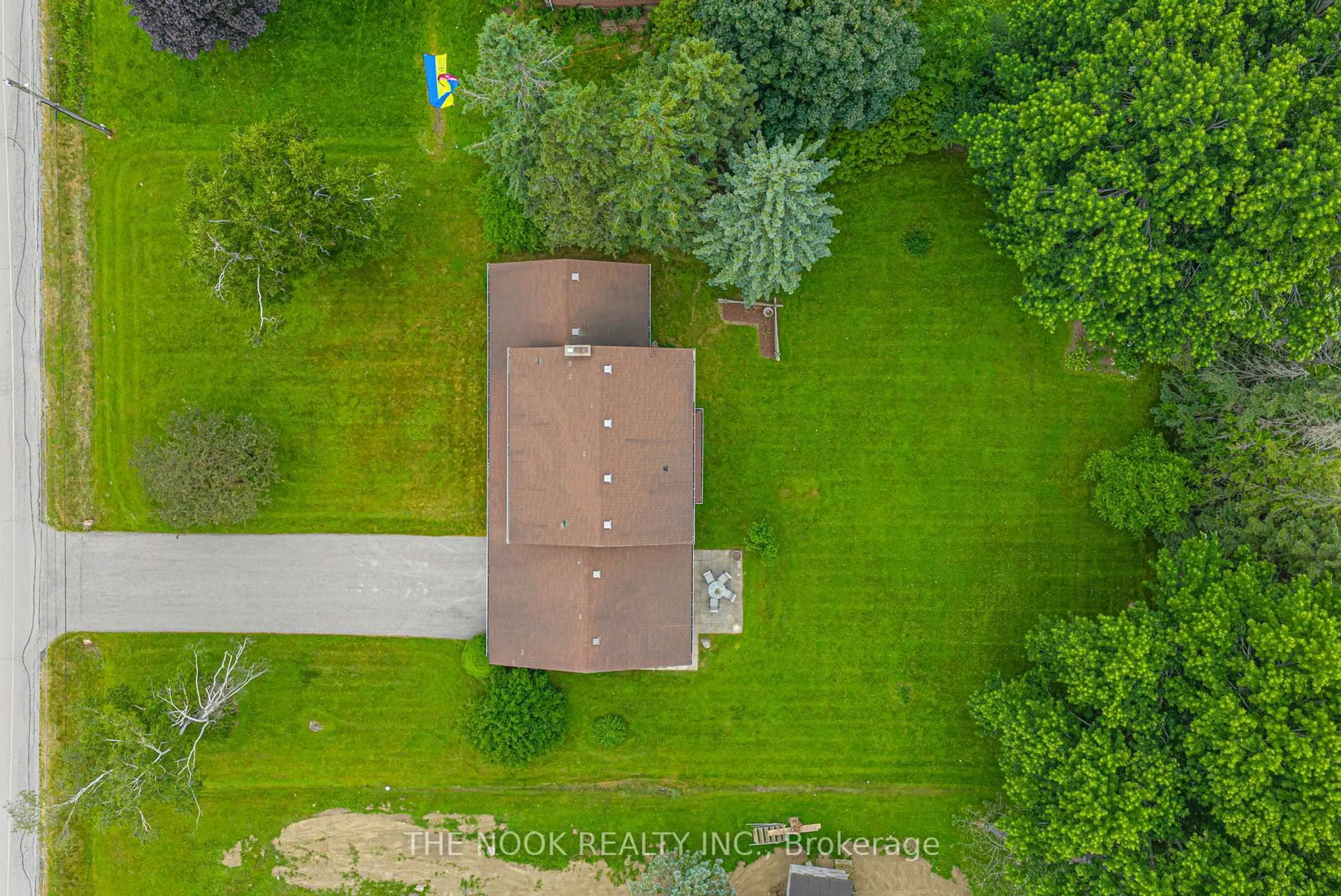 A pic from outside/outdoor area/front of a property/back of a property/a pic from drone, unknown for 2123 Trulls Rd, Clarington Ontario L1E 2N2