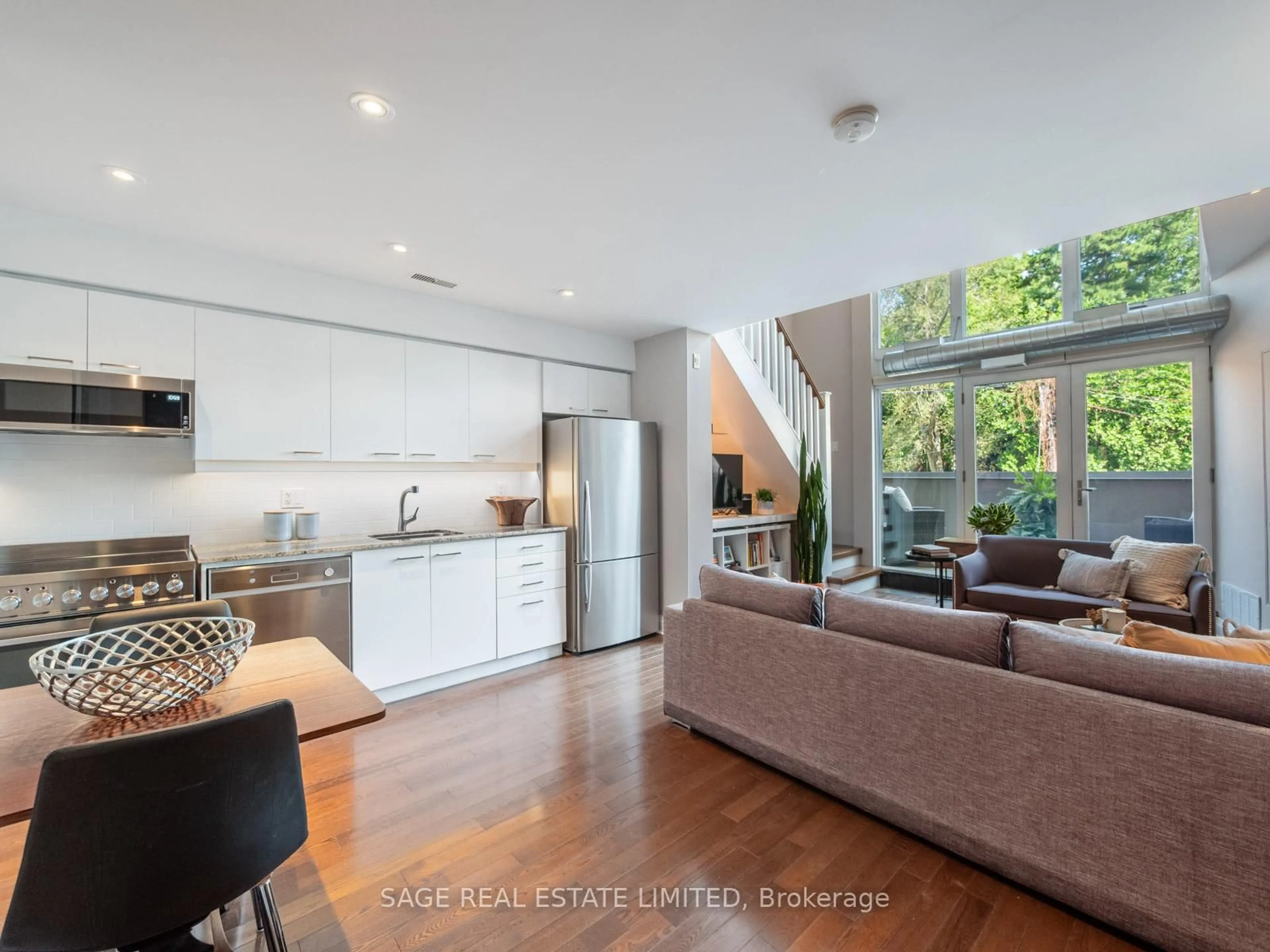 Open concept kitchen, unknown for 2012 Queen St #204, Toronto Ontario M4L 1J3
