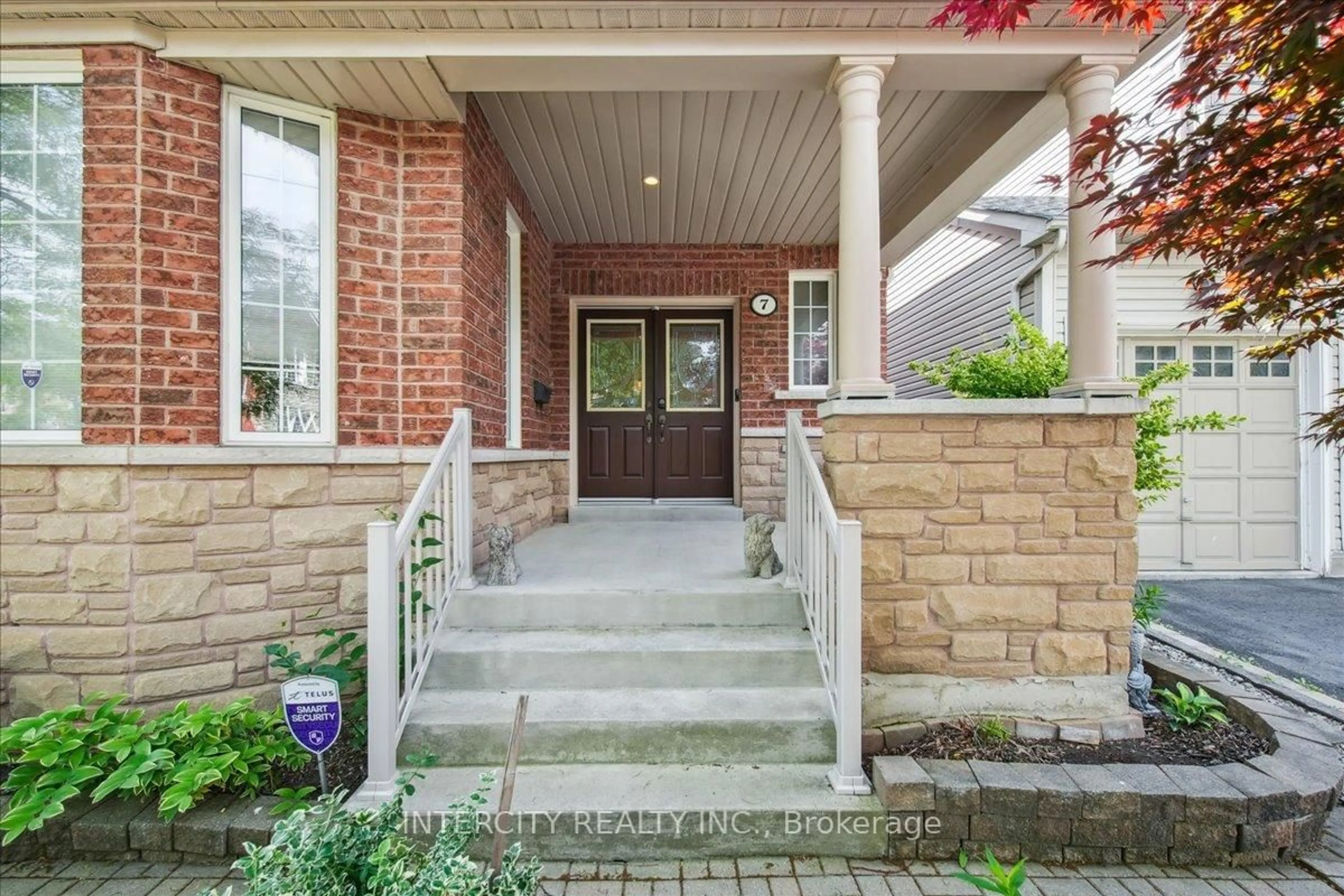 Home with brick exterior material, street for 7 Butterworth Dr, Ajax Ontario L1T 4W8