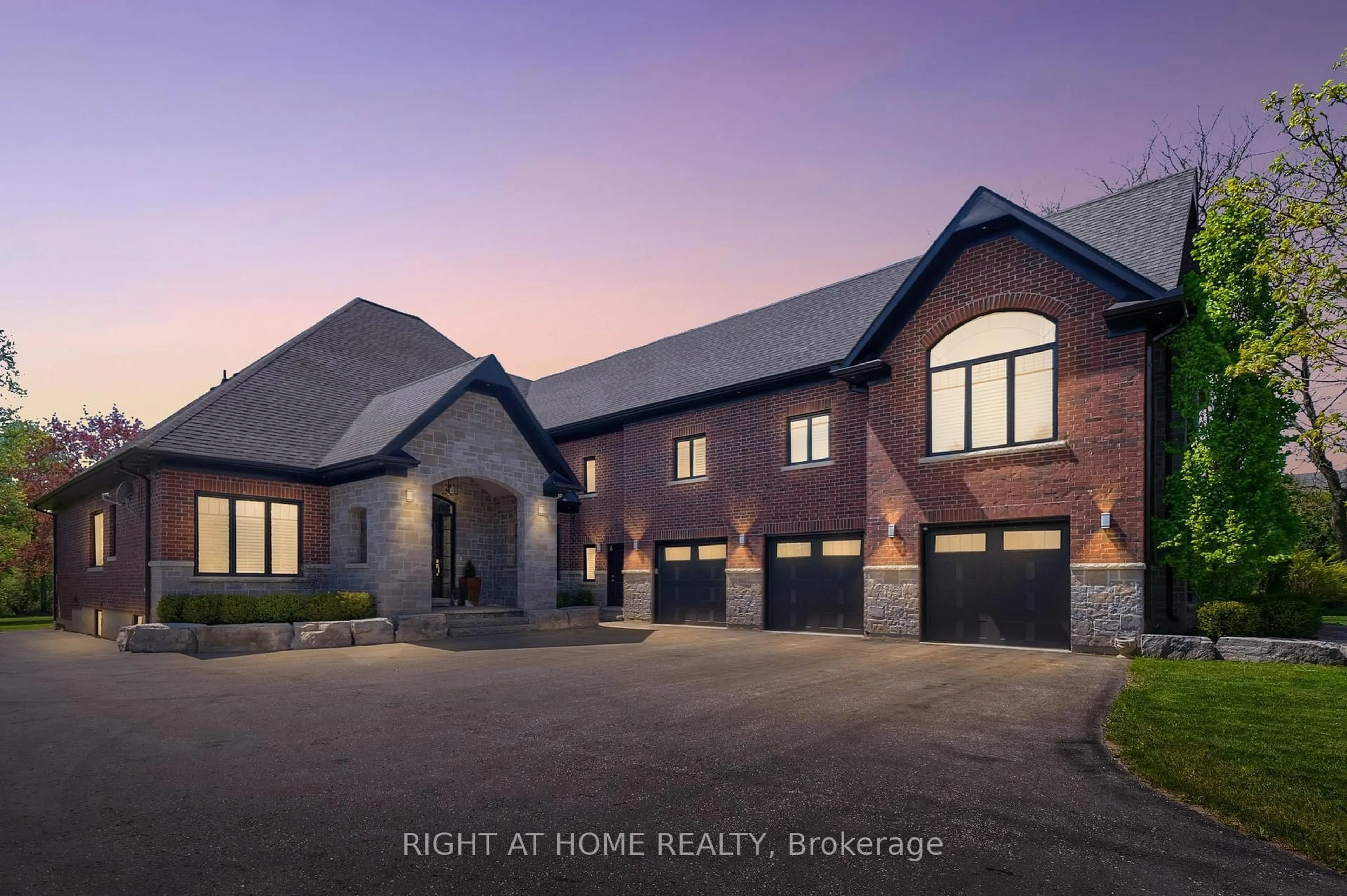 Home with brick exterior material, street for 3634 Old Scugog Rd, Clarington Ontario L1C 4J2