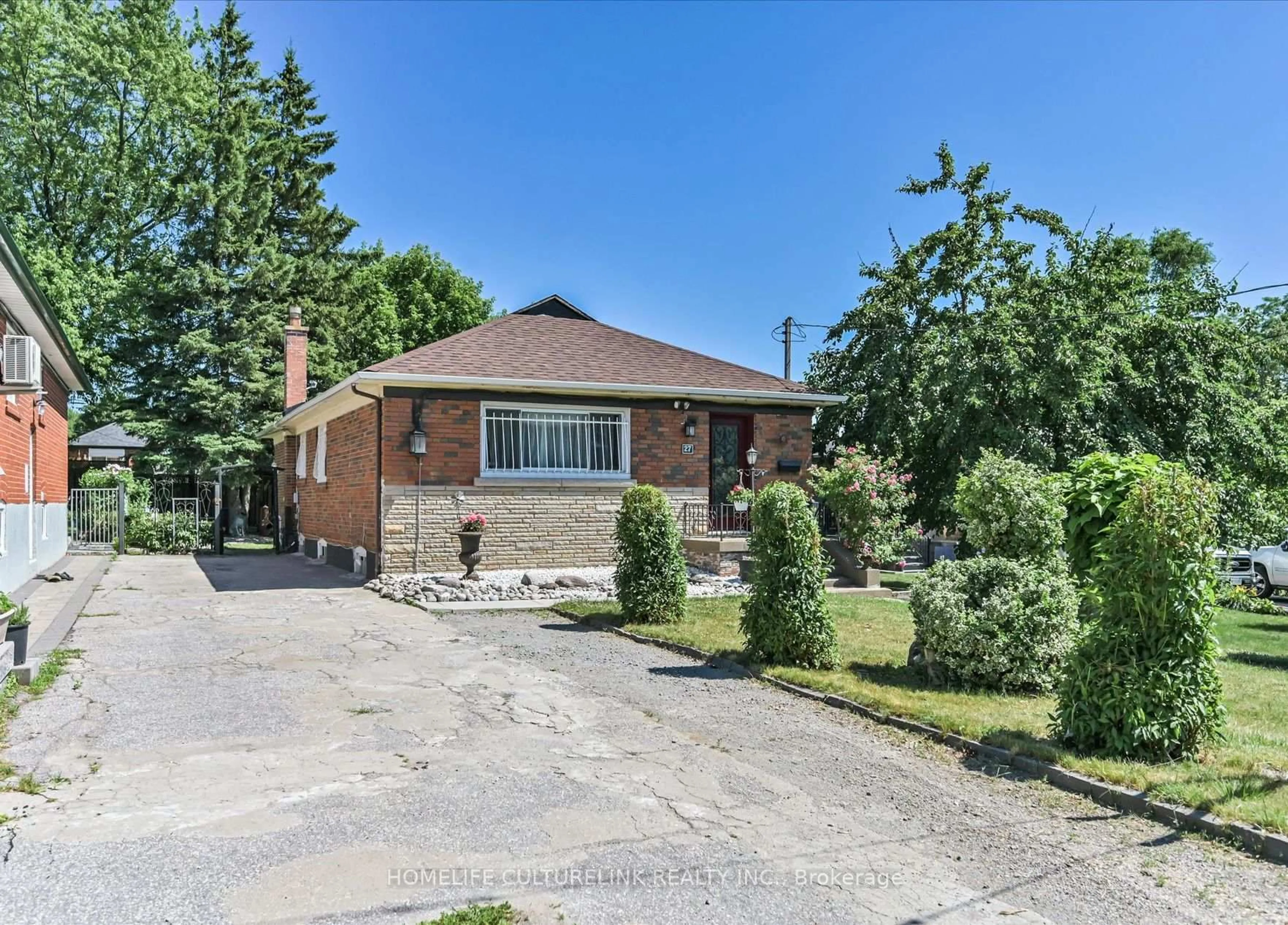 Home with brick exterior material, street for 27 Anticosti Dr, Toronto Ontario M1J 1V4
