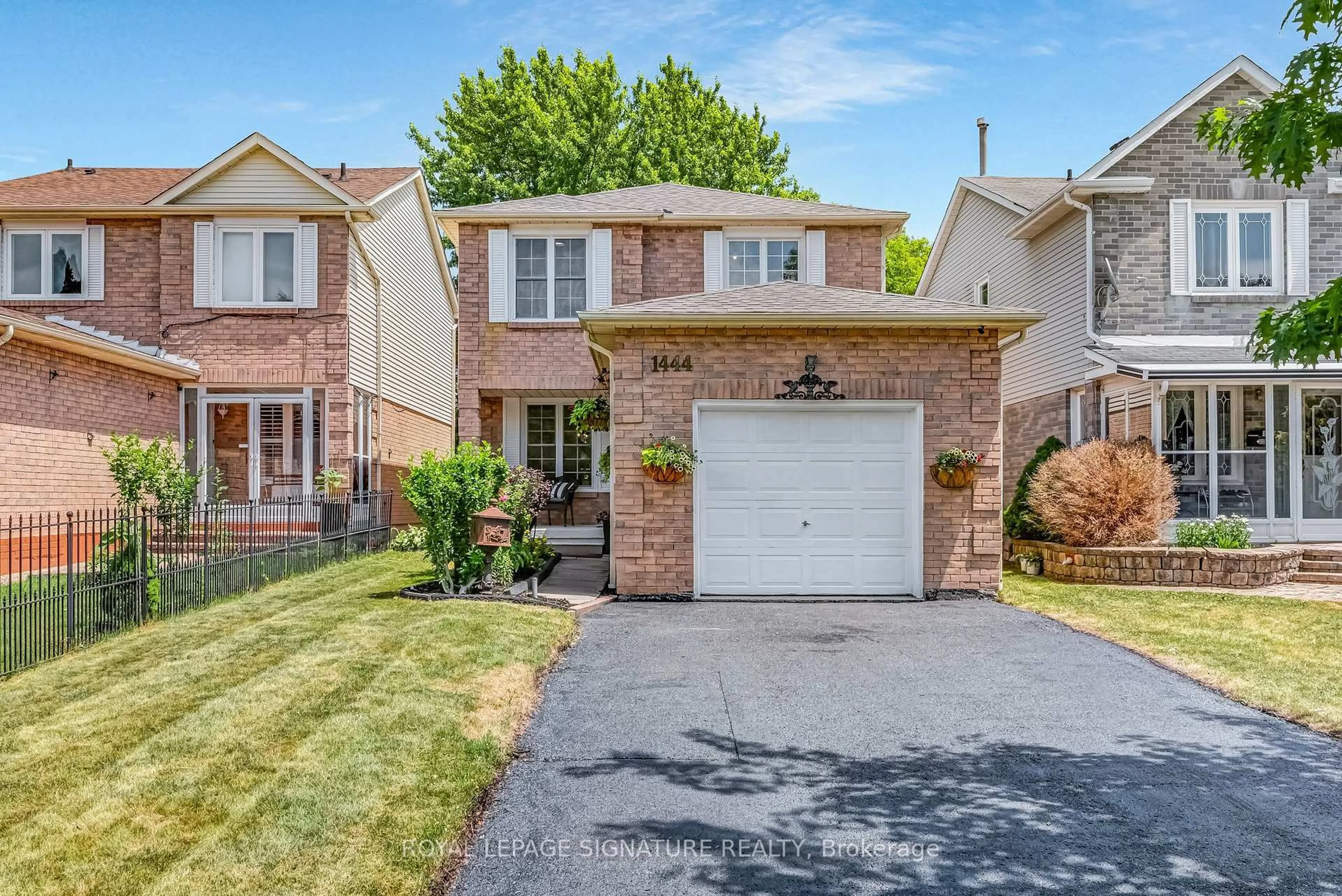 Home with brick exterior material, street for 1444 Anton Sq, Pickering Ontario L1V 5S9
