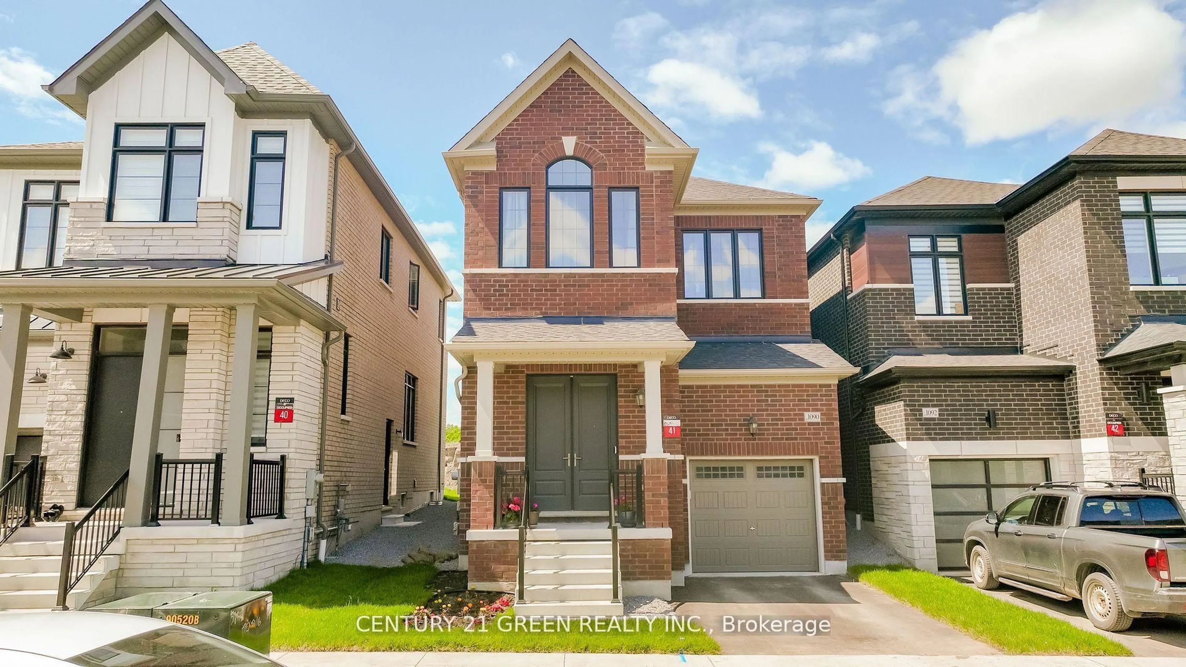 Home with brick exterior material, street for 1090 Pisces Tr, Pickering Ontario L1X 0P8