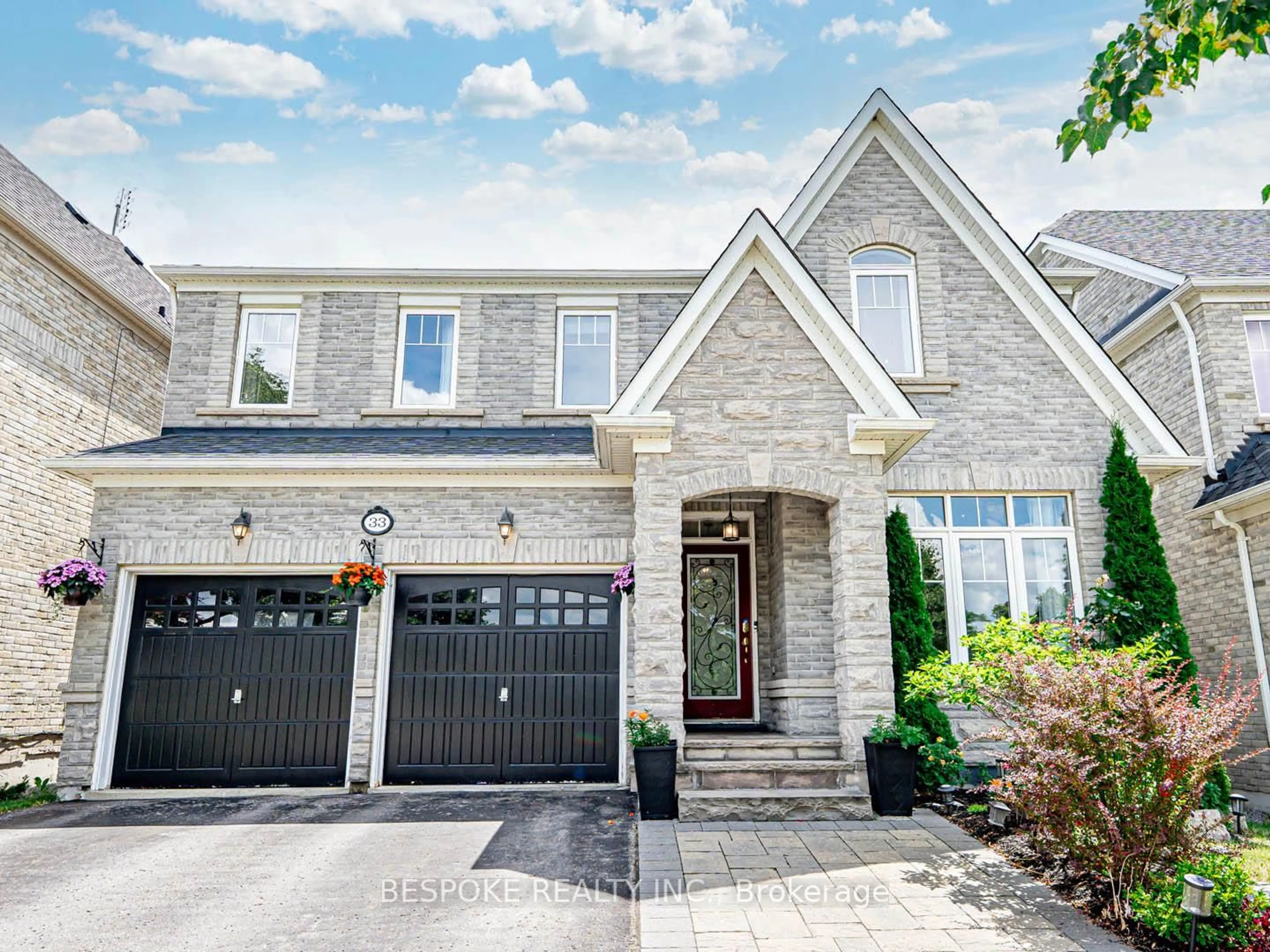 Home with brick exterior material, street for 33 Bambridge St, Ajax Ontario L1Z 1R1
