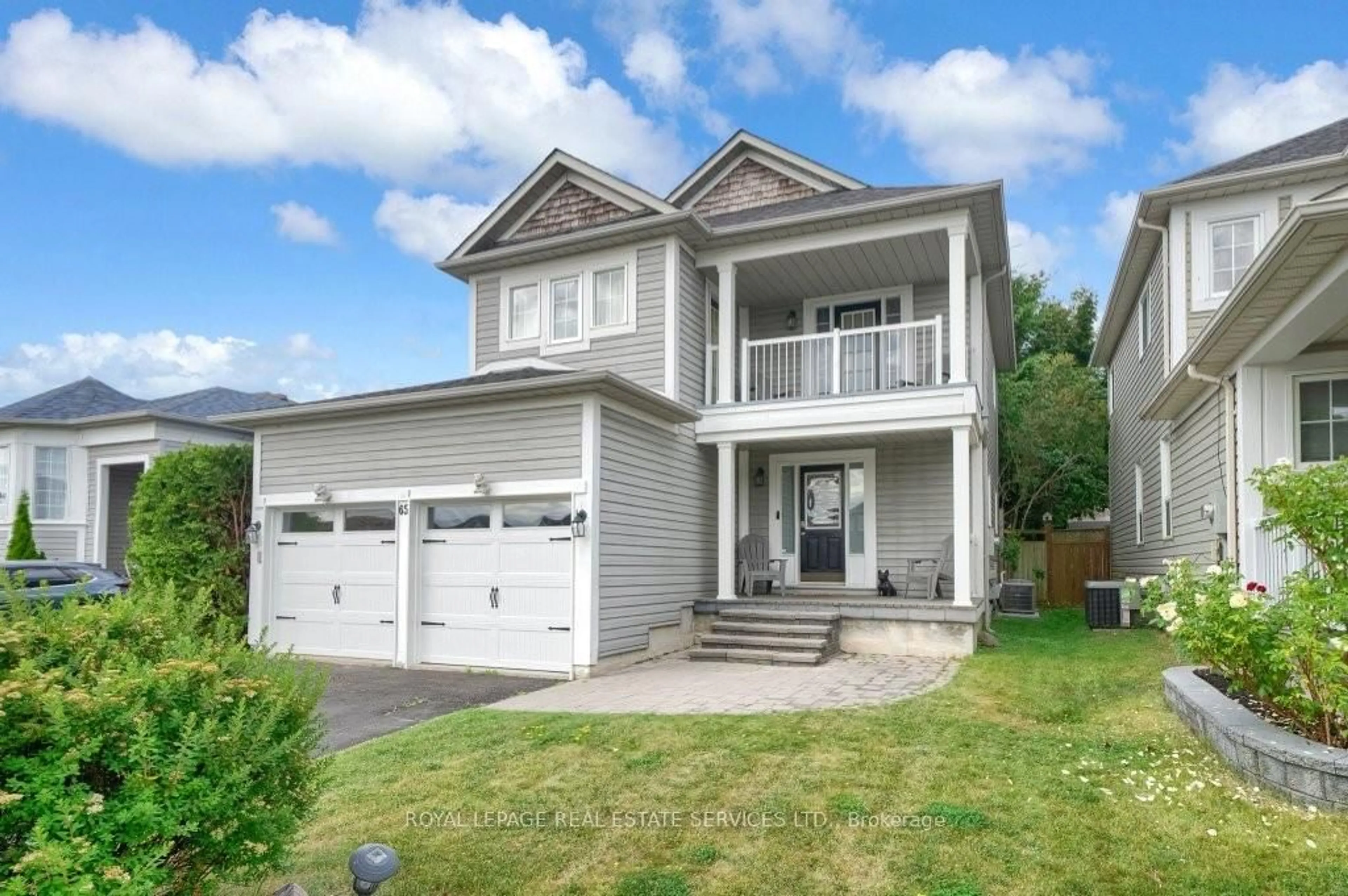 Home with vinyl exterior material, street for 65 Boswell St, Clarington Ontario L1C 5B1