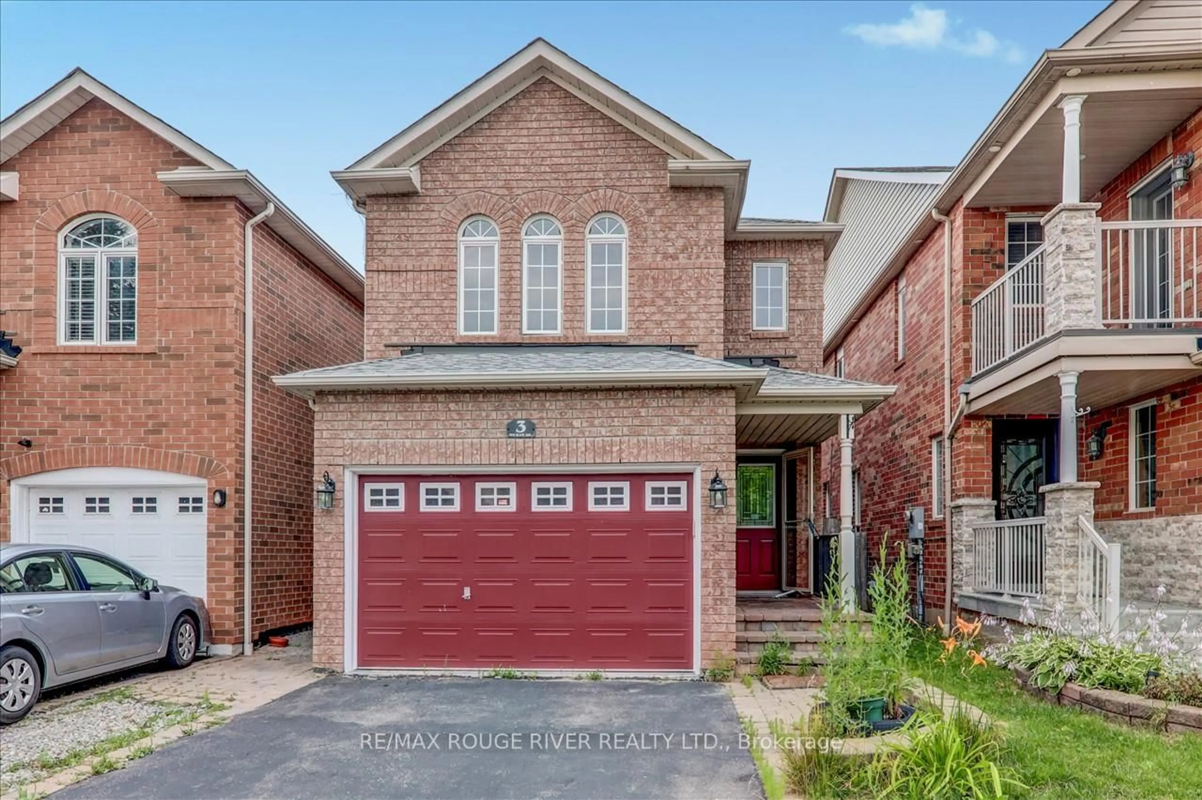 Home with brick exterior material, street for 3 Milham Dr, Ajax Ontario L1S 7S1