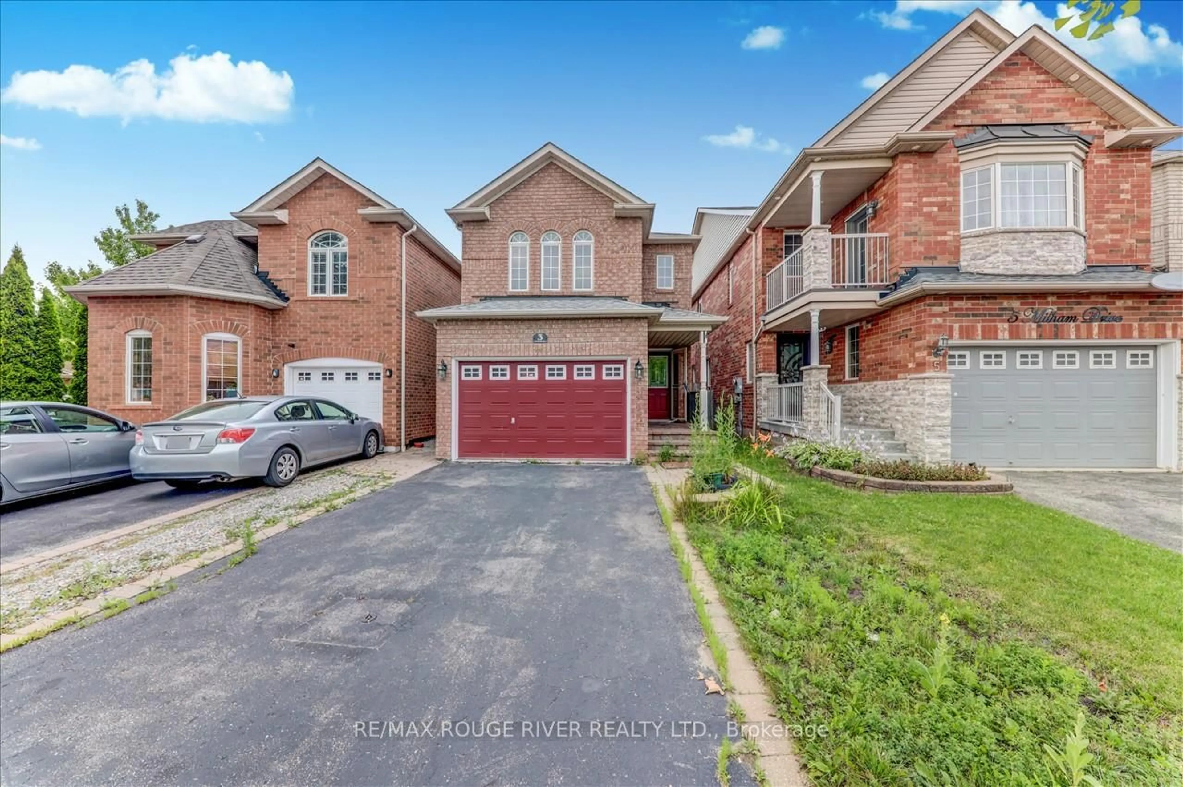 Home with brick exterior material, street for 3 Milham Dr, Ajax Ontario L1S 7S1