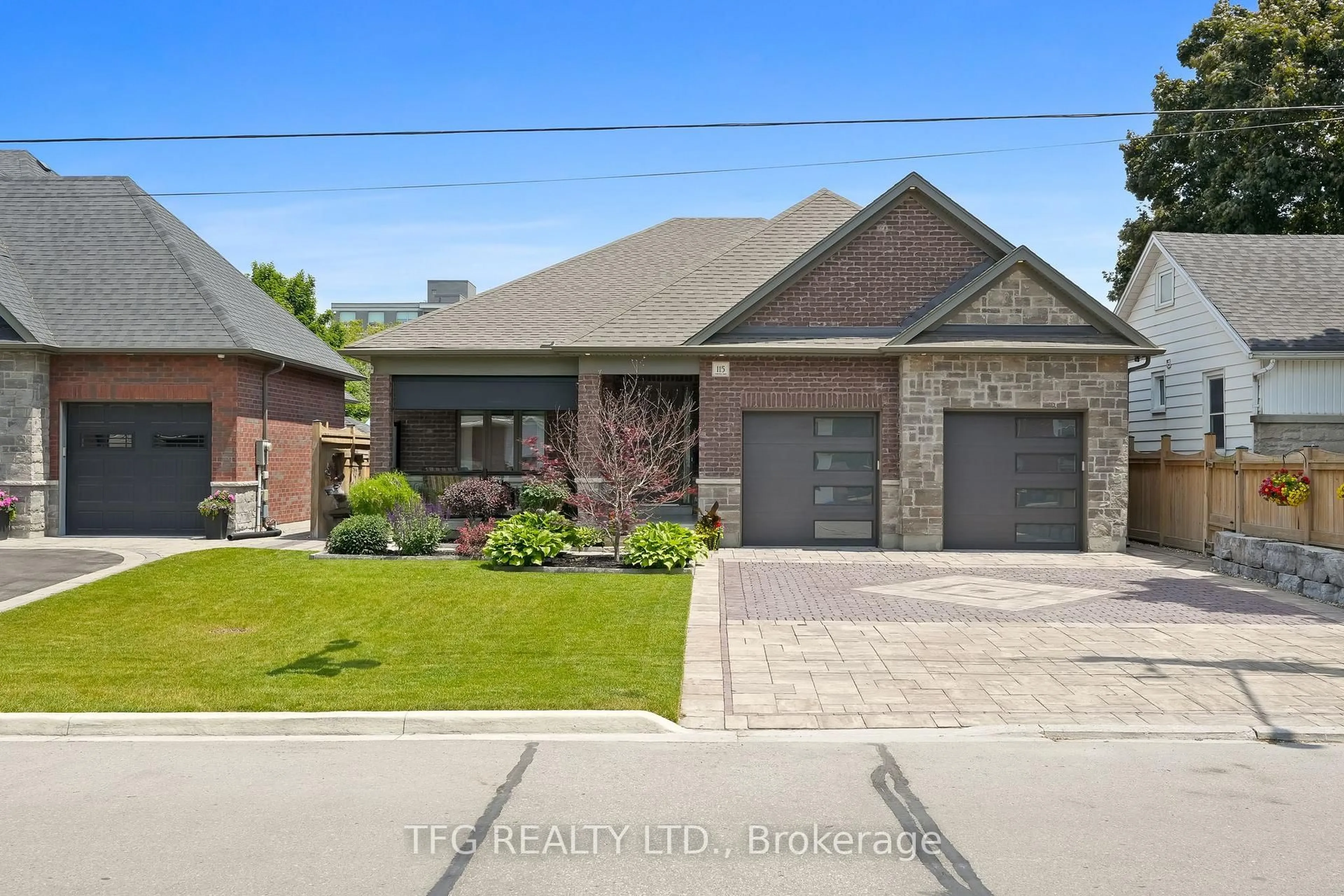 Home with brick exterior material, street for 115 Duke St, Clarington Ontario L1C 2V8