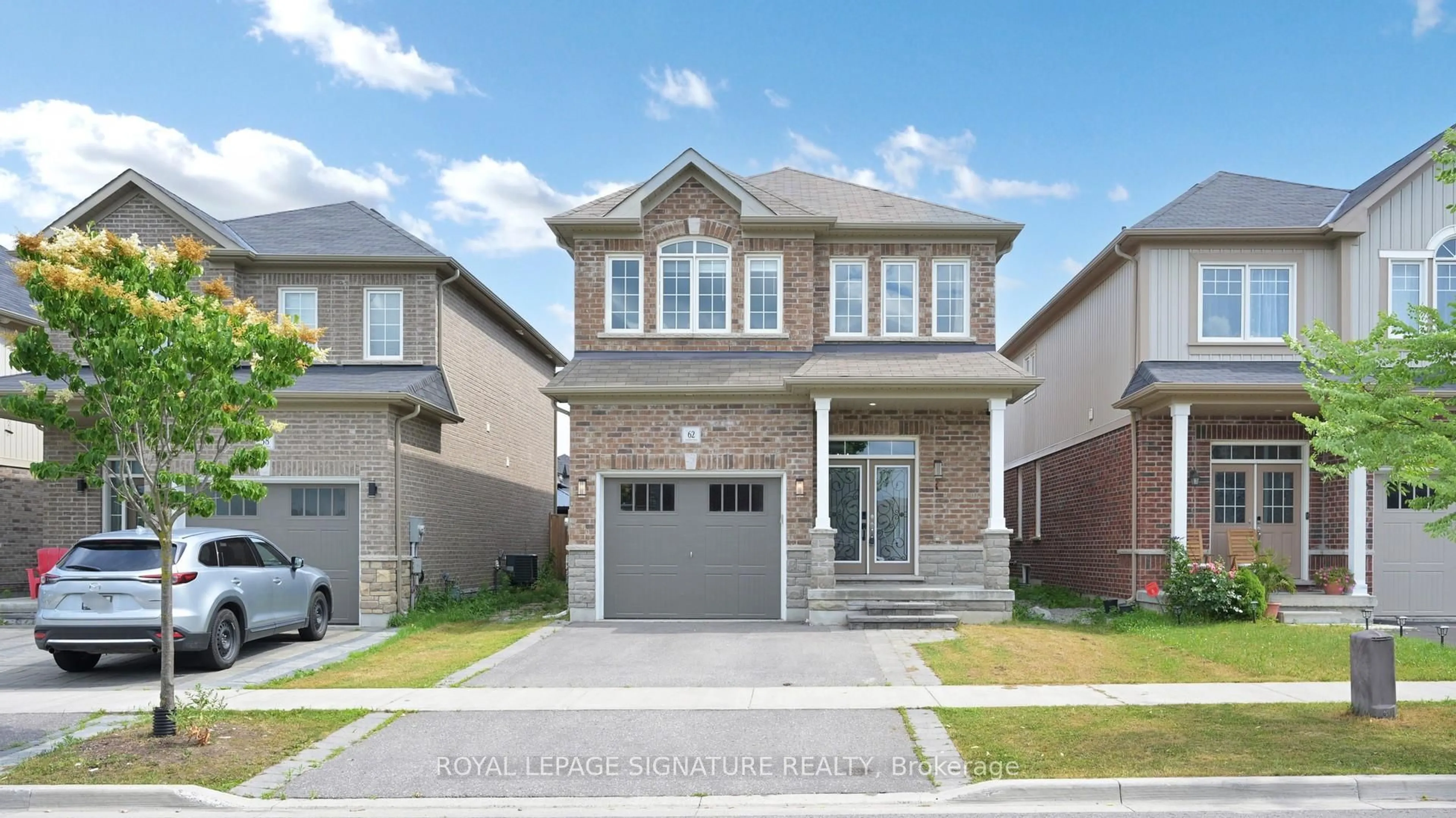 Home with brick exterior material, street for 62 Moses Cres, Clarington Ontario L1C 0T8