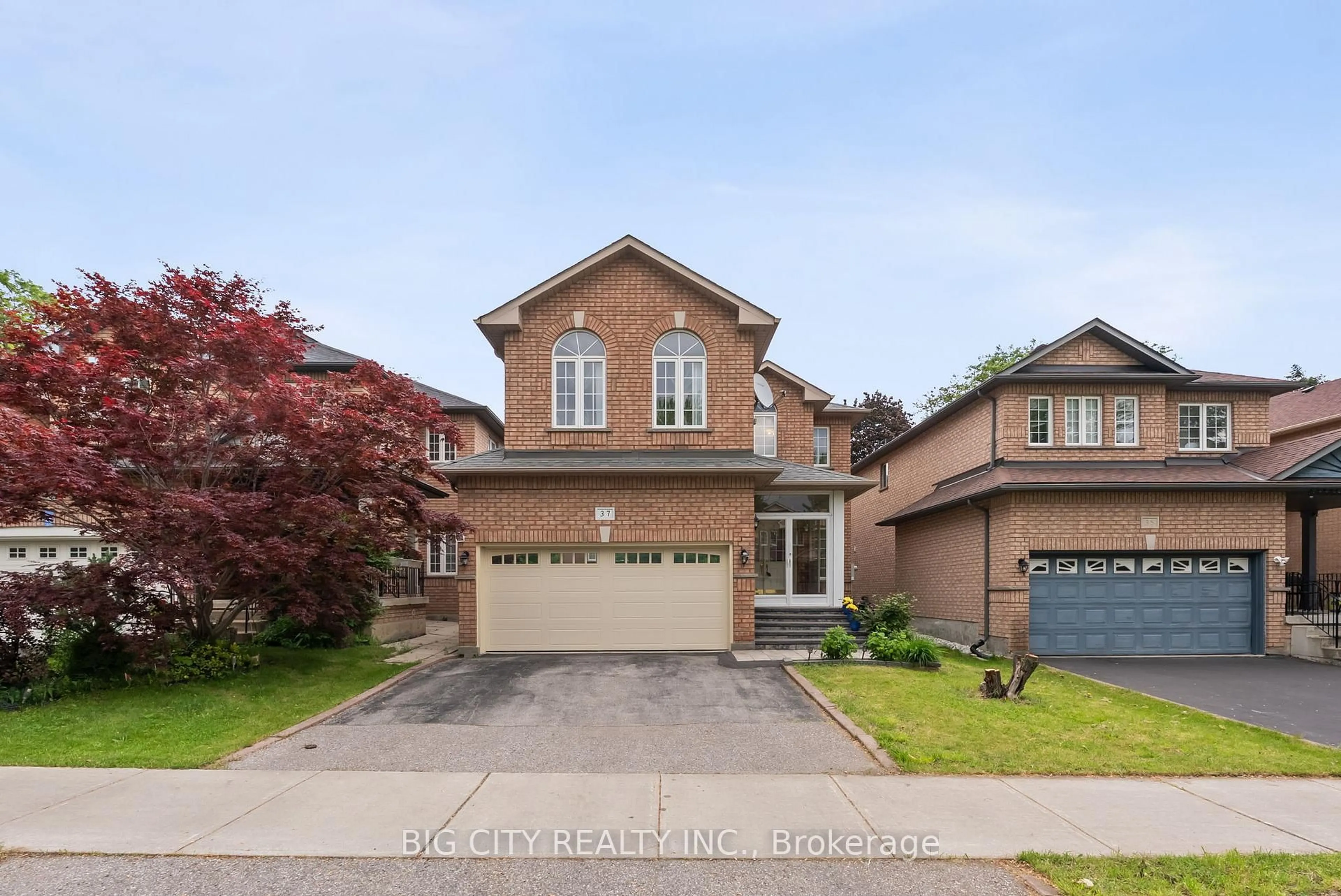 Home with brick exterior material, street for 37 Castleford Dr, Toronto Ontario M1T 3X4