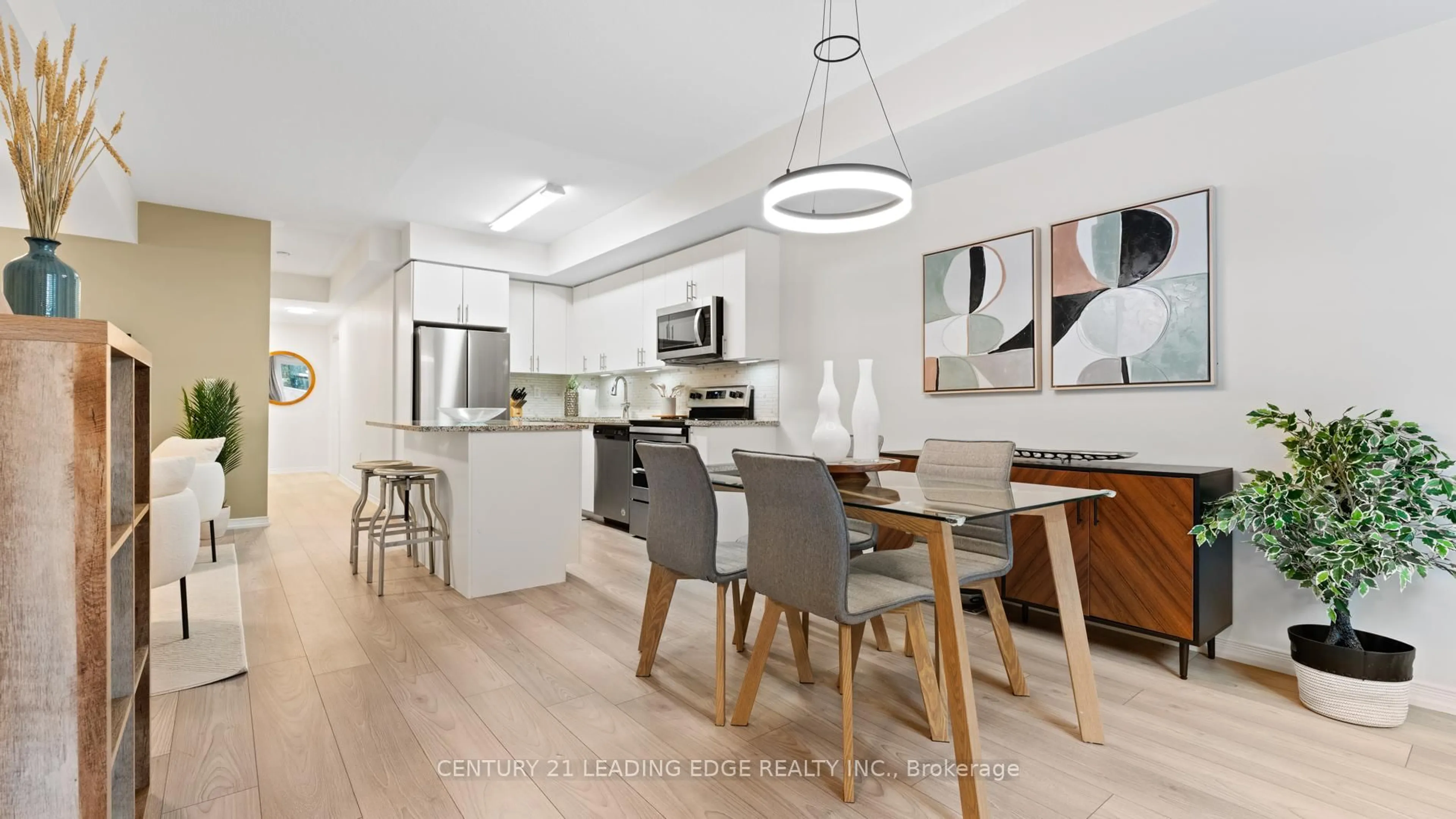 Open concept kitchen, unknown for 8835 Sheppard Ave #112, Toronto Ontario M1B 5R7