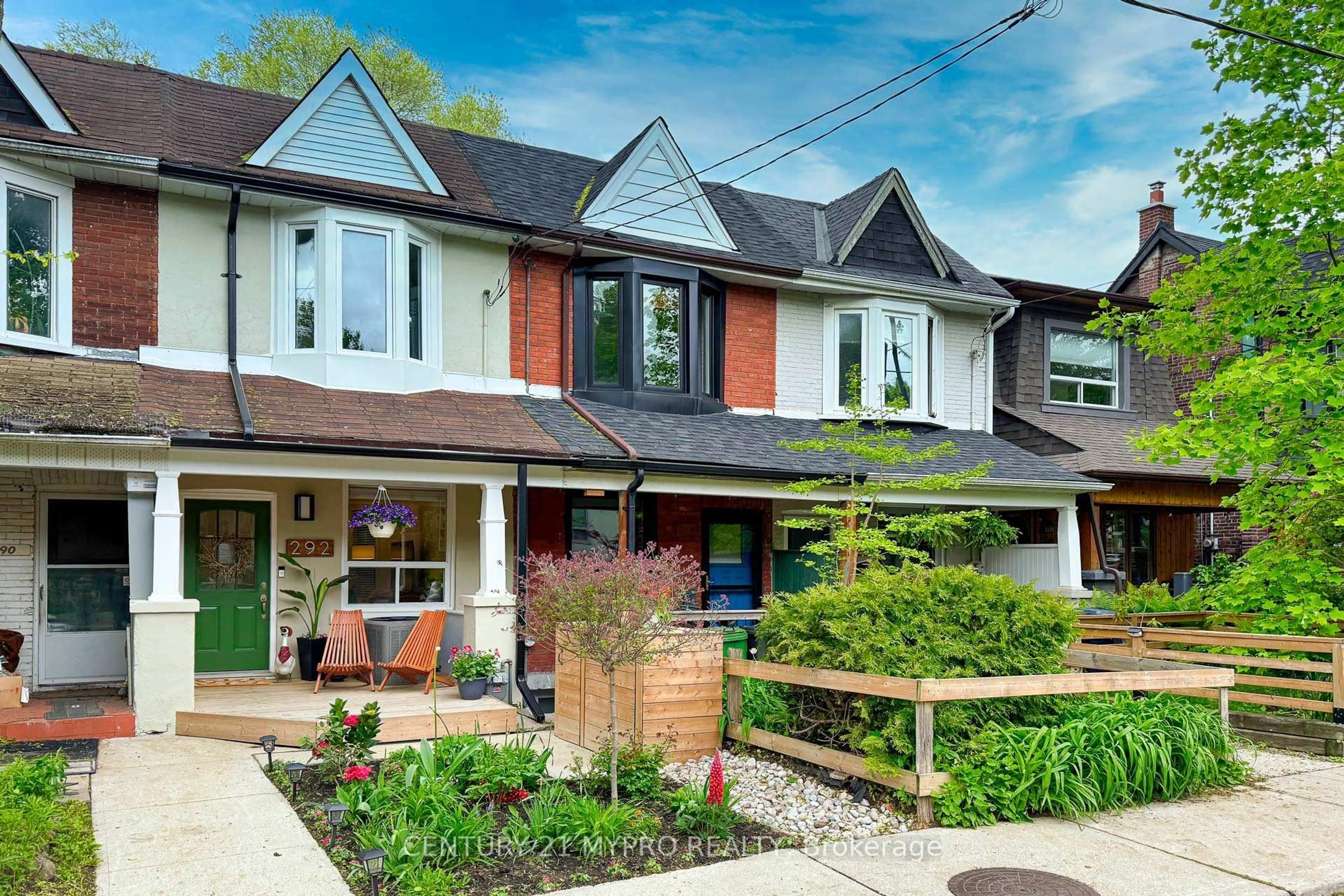 Home with brick exterior material, street for 292 Highfield Rd, Toronto Ontario M4L 2V5