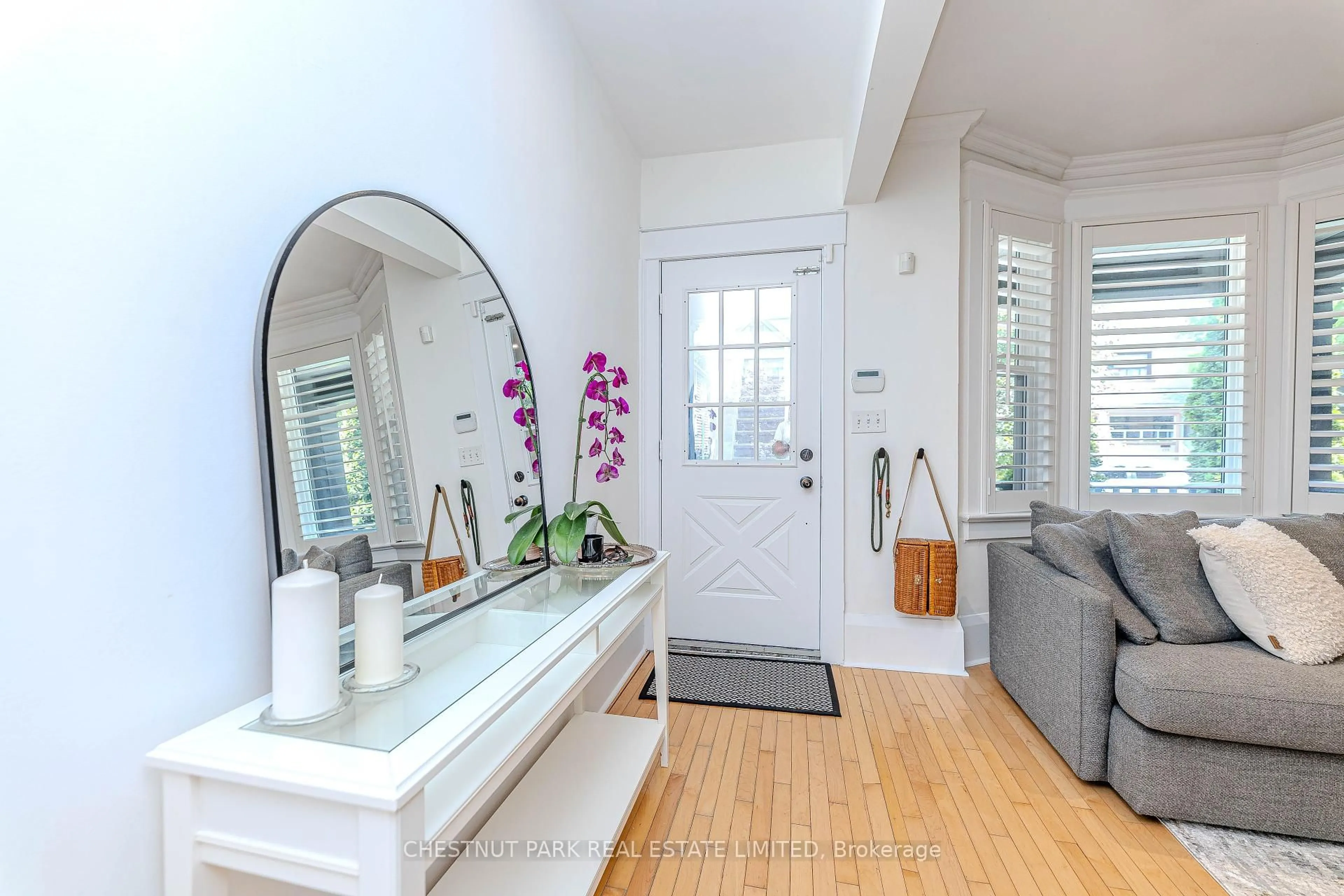 Indoor entryway for 156 Parkmount Rd, Toronto Ontario M4J 4V4