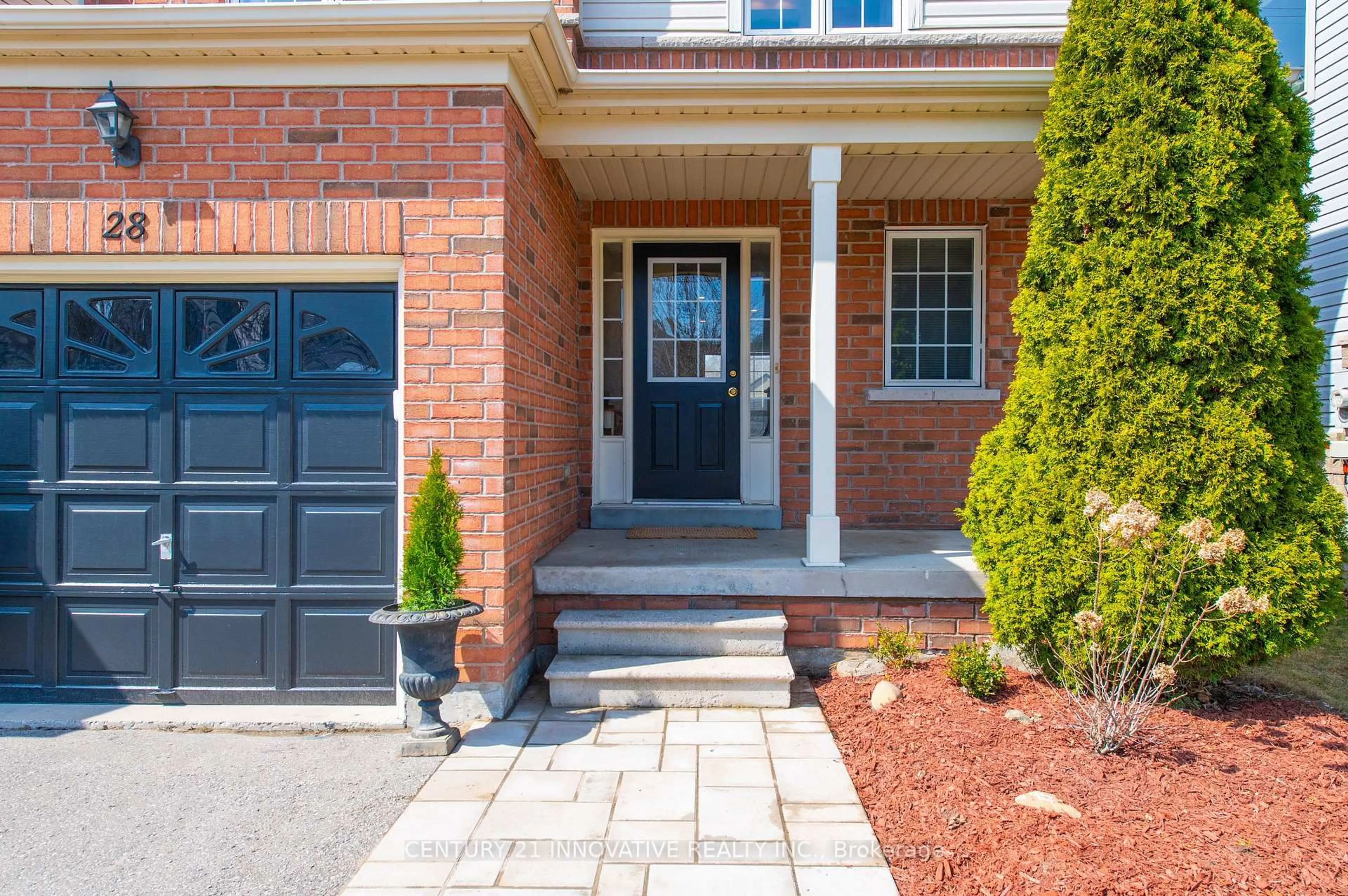Home with brick exterior material, street for 28 Beachgrove Cres, Whitby Ontario L1R 3G2