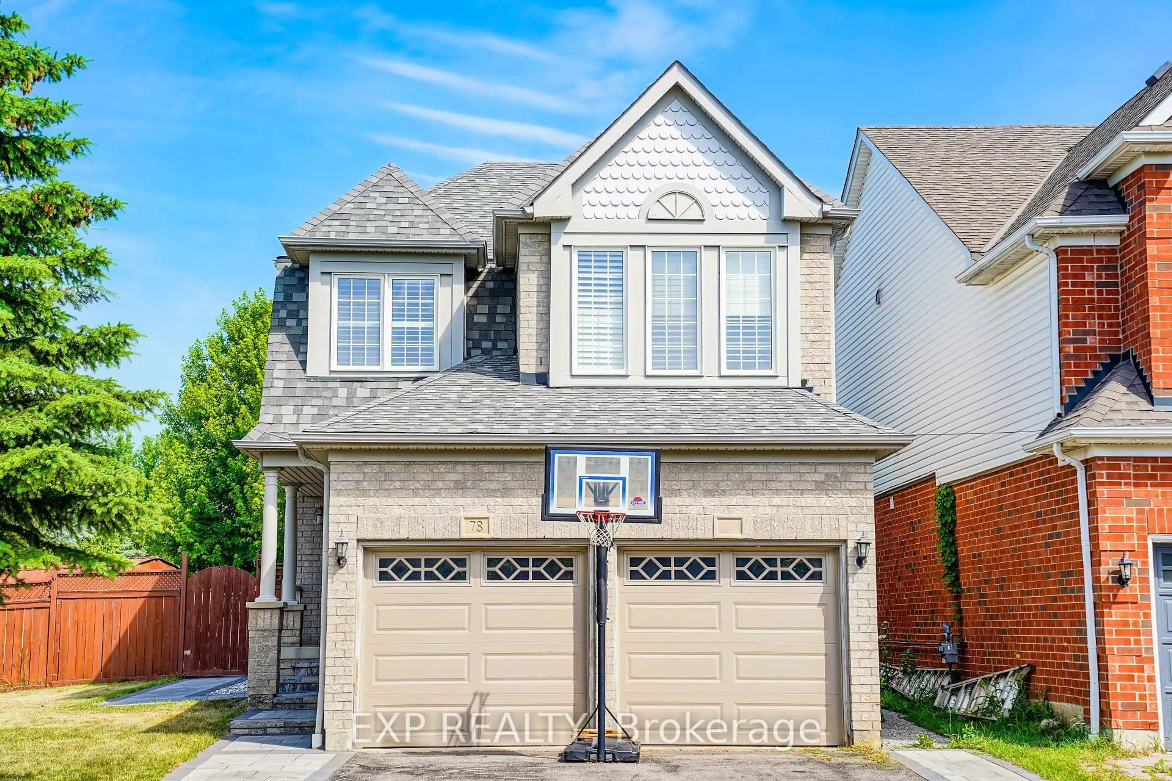 Home with brick exterior material, street for 78 Merchants Ave, Whitby Ontario L1P 1S6
