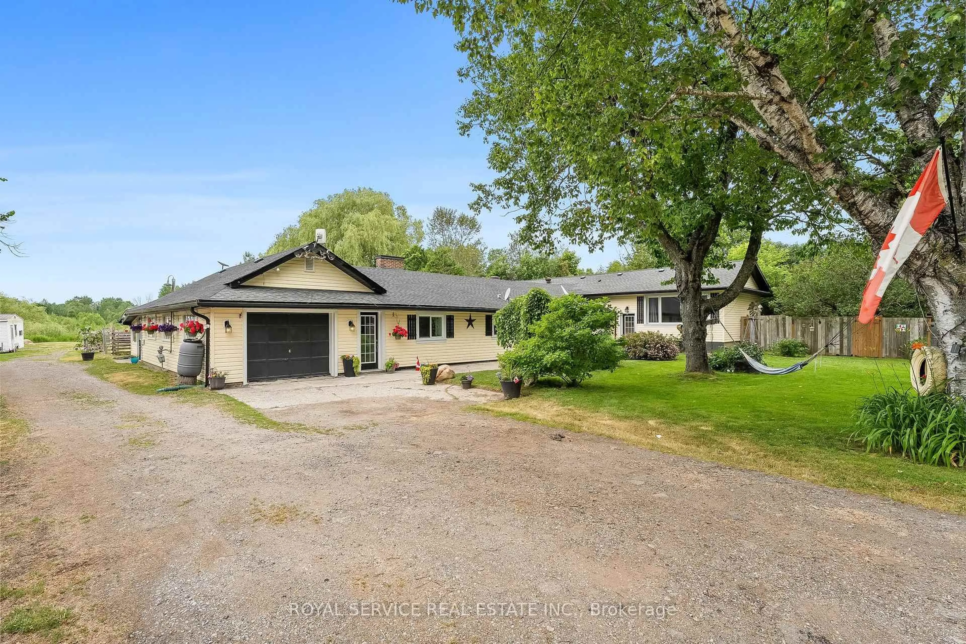 A pic from outside/outdoor area/front of a property/back of a property/a pic from drone, street for 2030 Morgans Rd, Clarington Ontario L1B 1L9