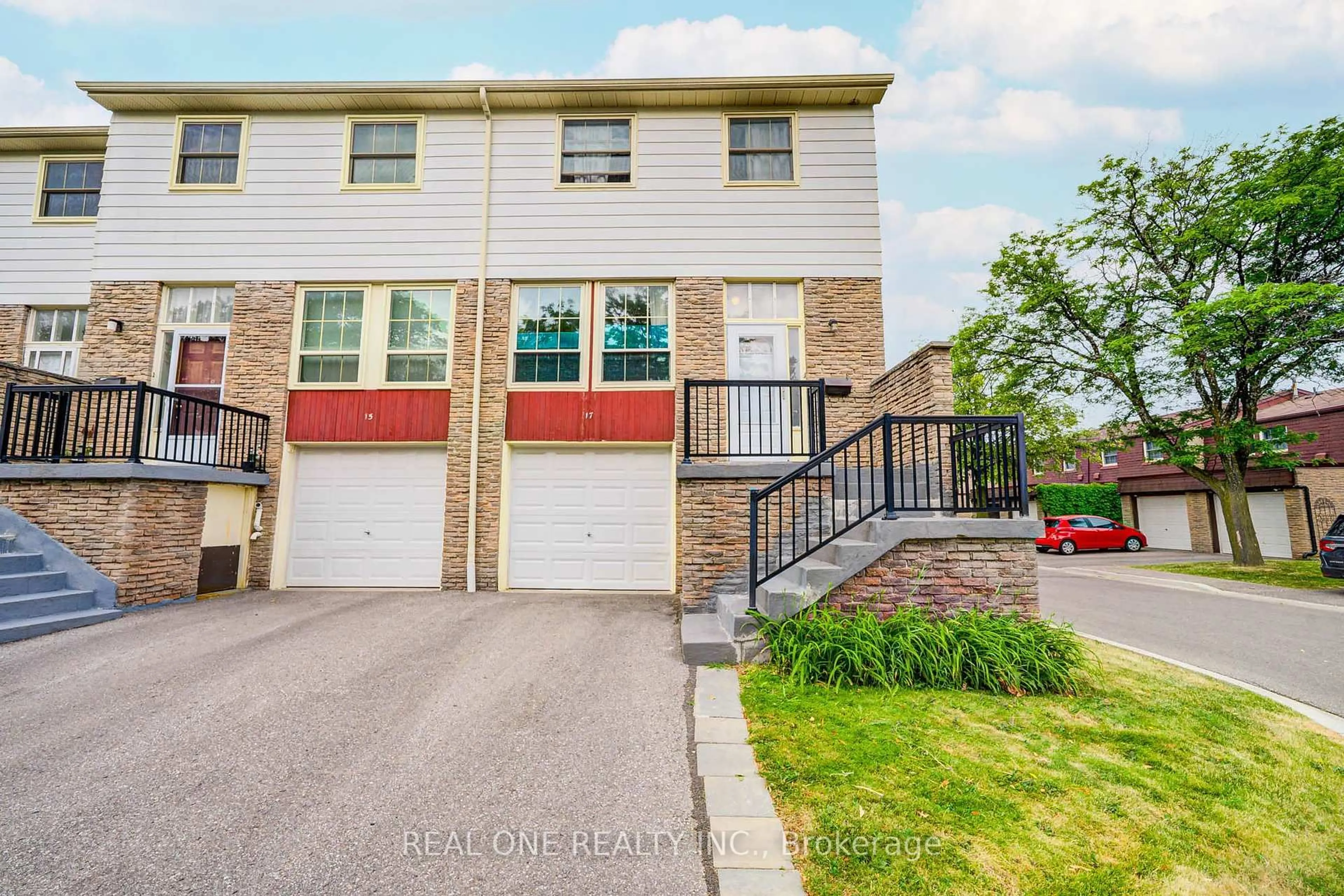 Home with brick exterior material, street for 81 Brookmill Blvd #17, Toronto Ontario M1W 2L5