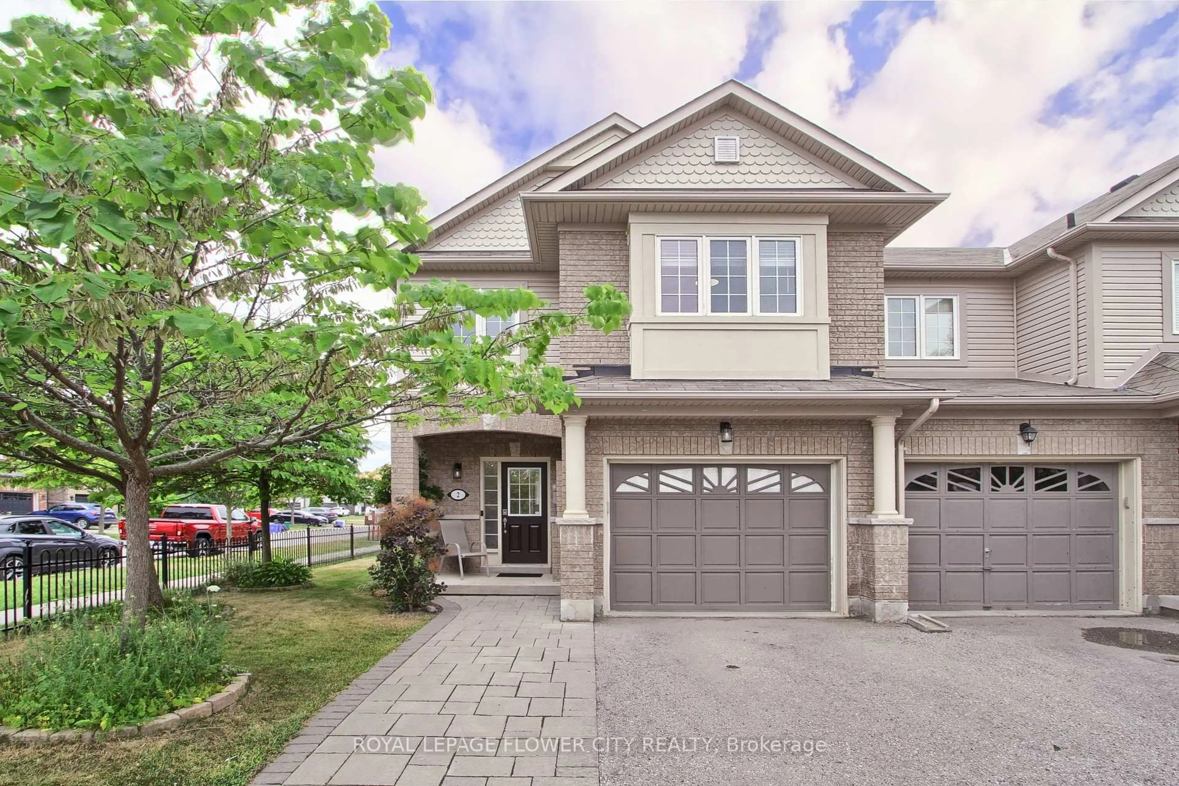Home with brick exterior material, street for 2 Lander Cres, Clarington Ontario L1C 0L4