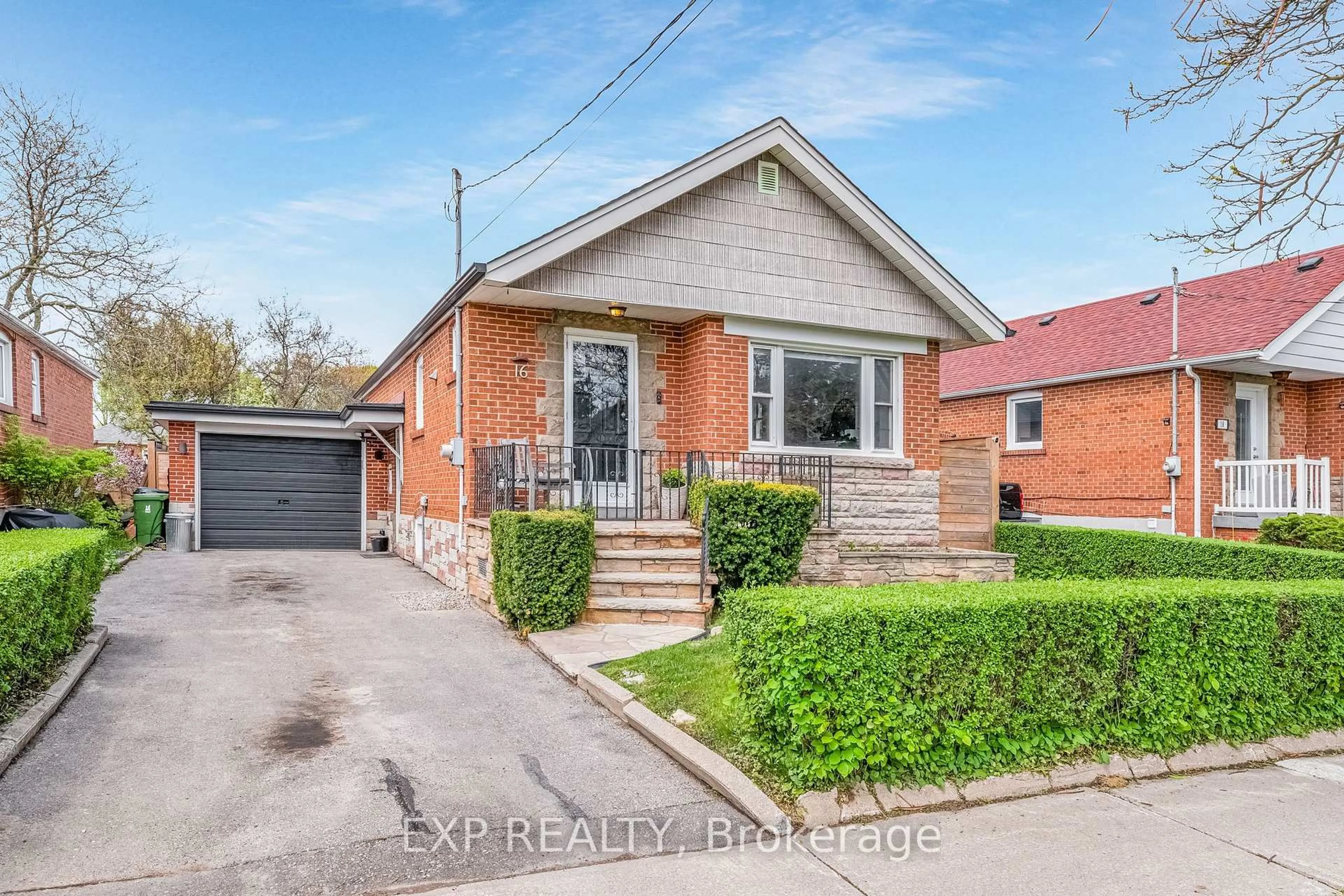 Home with brick exterior material, street for 16 Camilla Cres, Toronto Ontario M1L 1Z1