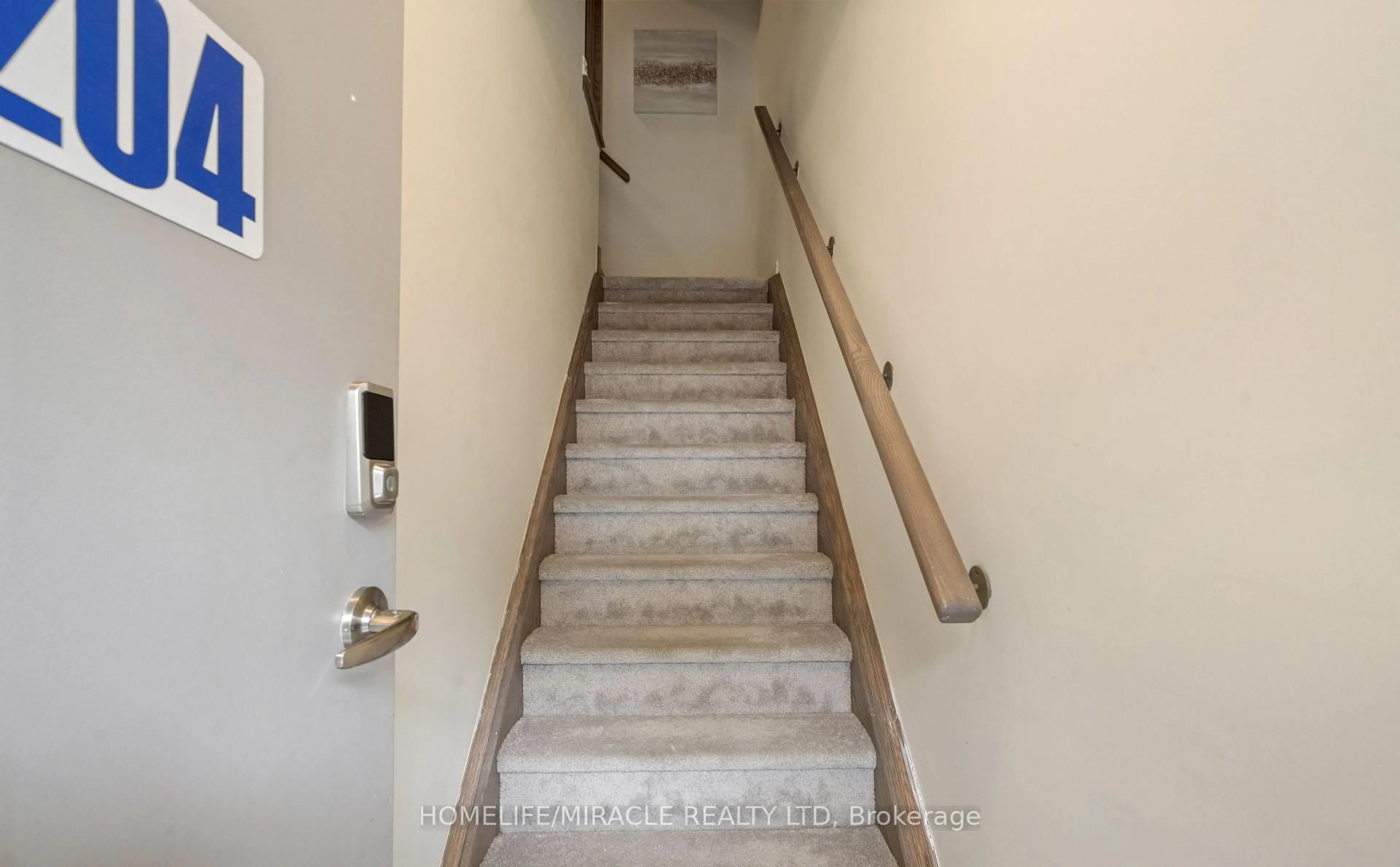 Stairs for 2787 Eglinton Ave #312, Toronto Ontario M1J 0B2