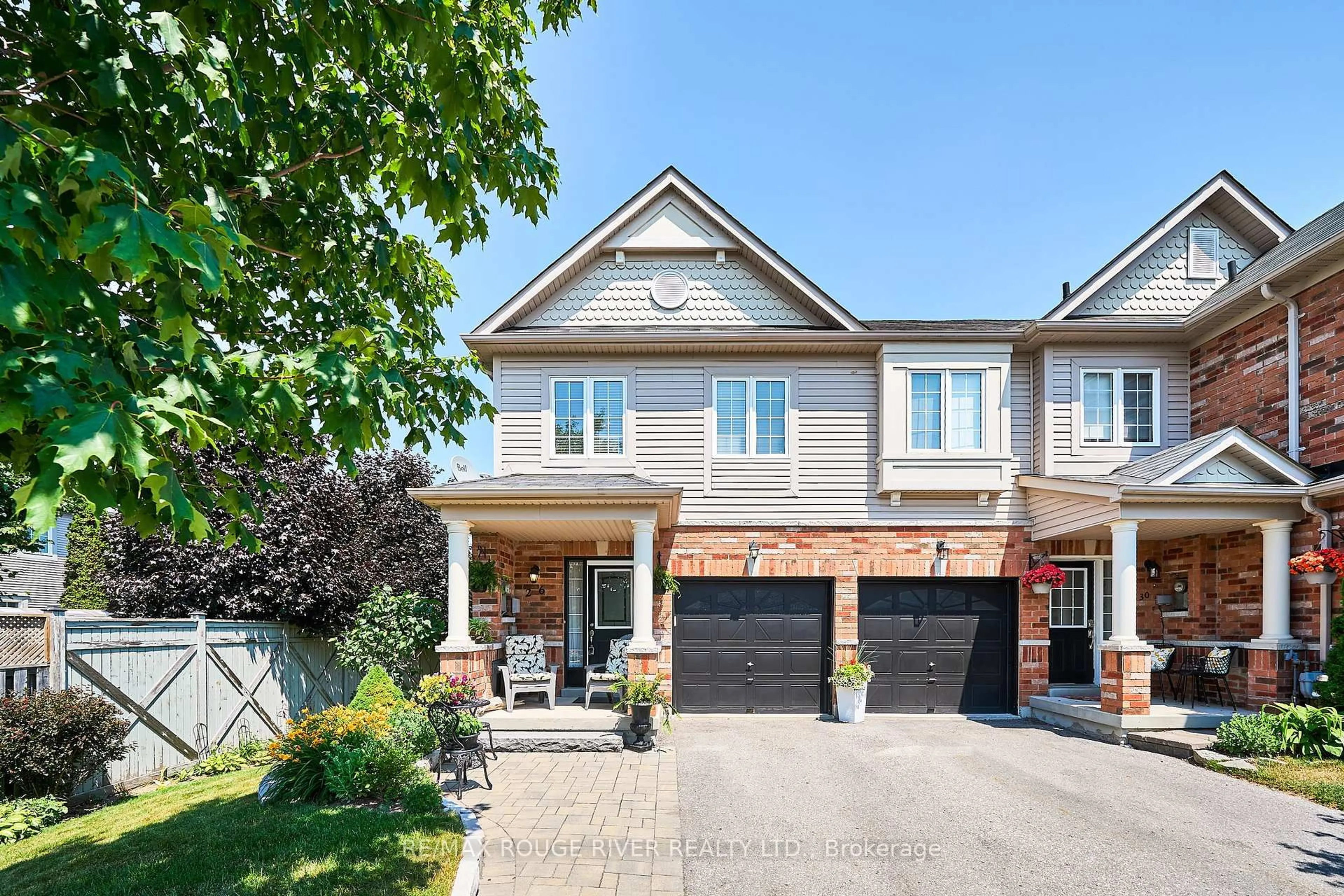 Home with brick exterior material, street for 26 Lander Cres, Clarington Ontario L1C 0L4