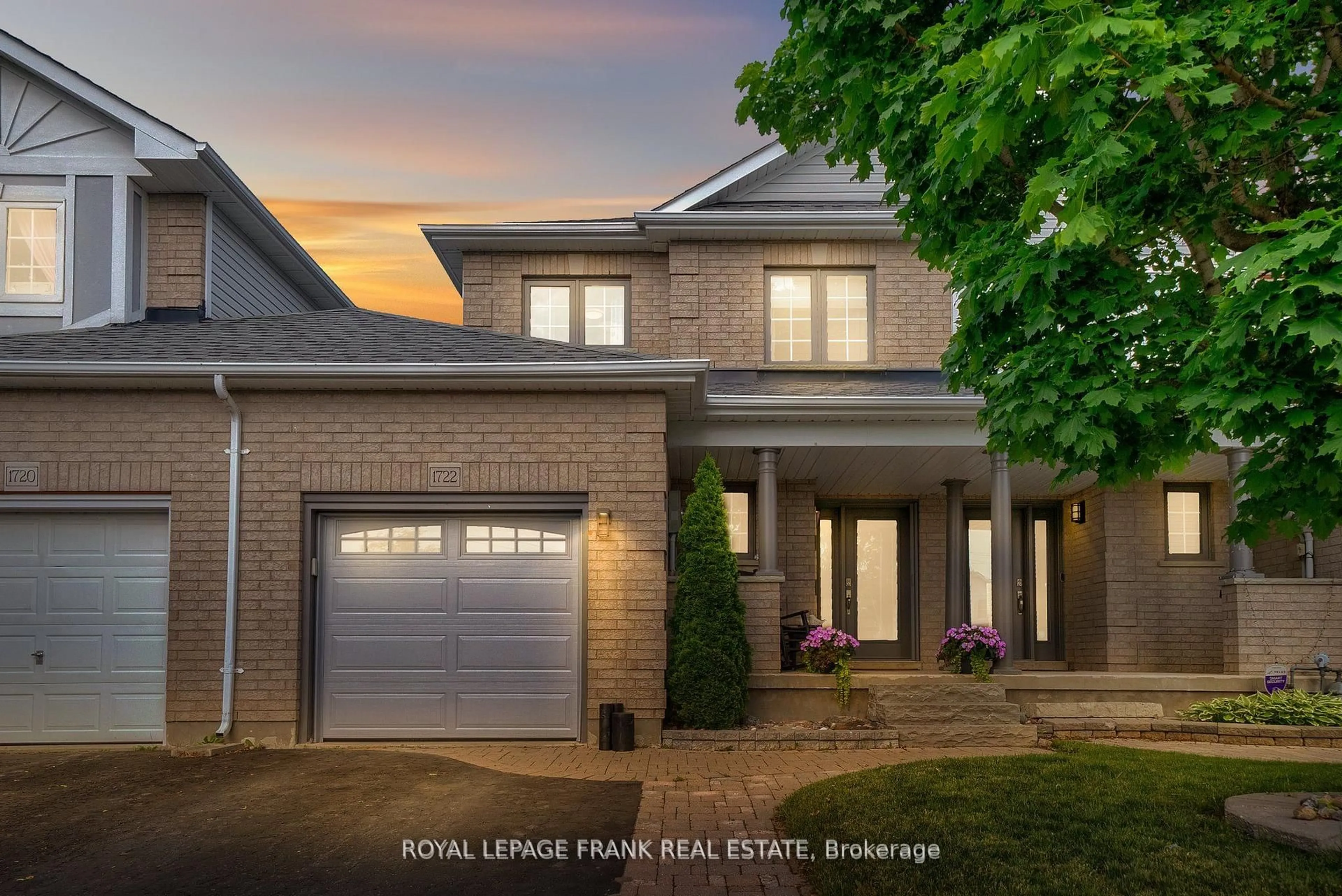Home with brick exterior material, street for 1722 Northfield Ave, Oshawa Ontario L1K 2T6