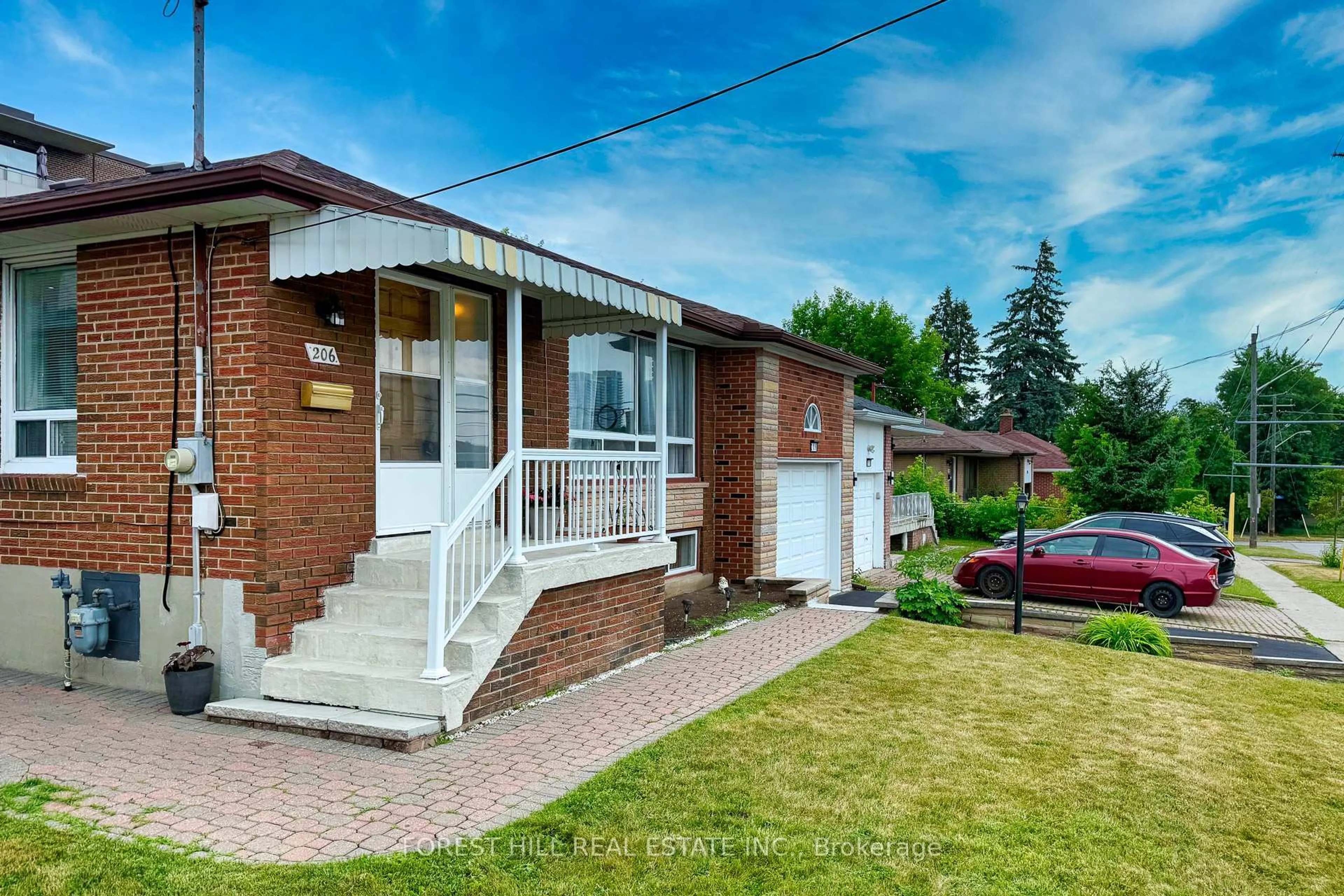 Home with brick exterior material, street for 206 Cass Ave, Toronto Ontario M1T 2C2
