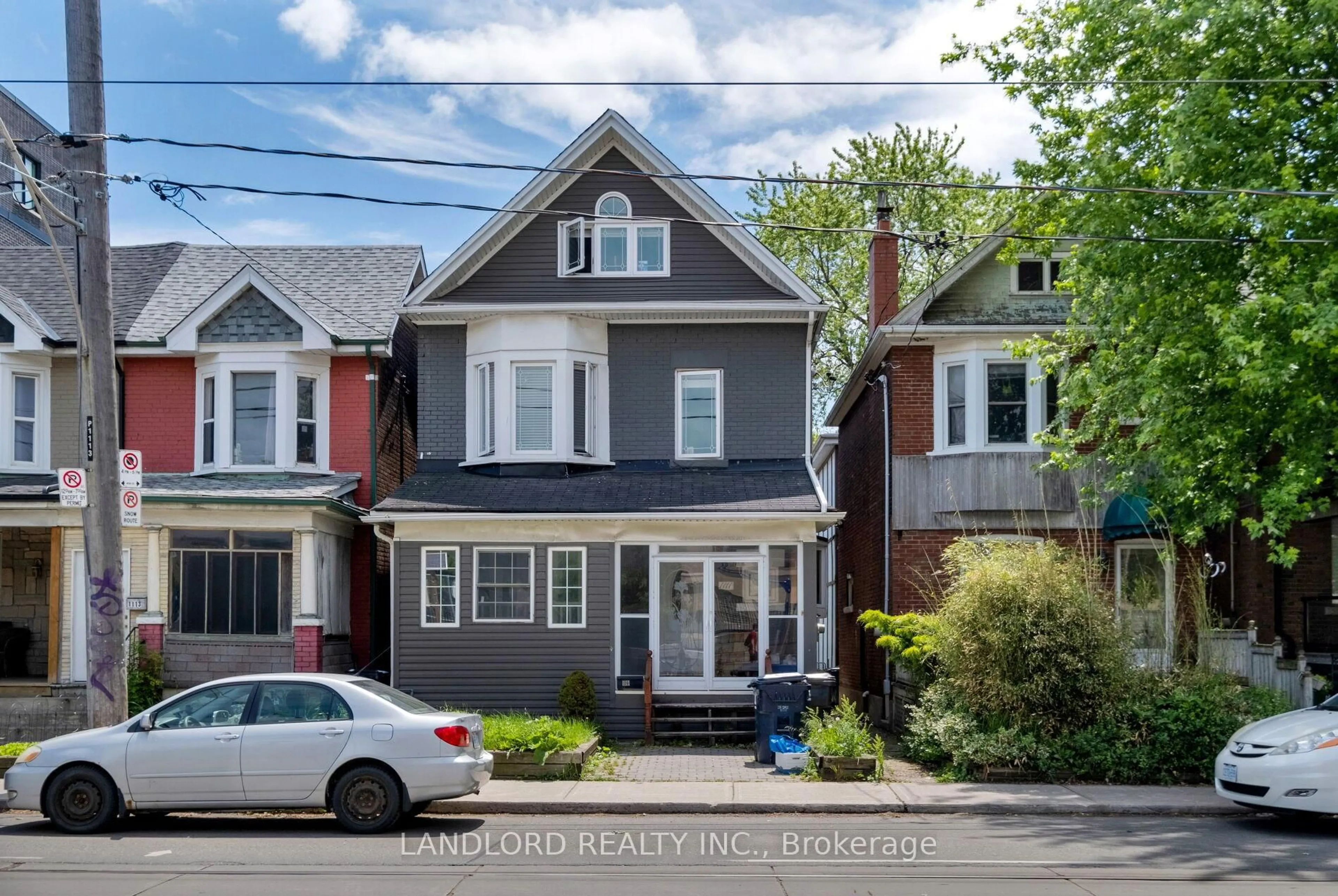 Home with brick exterior material, street for 1111 Gerrard St, Toronto Ontario M4M 1Z9