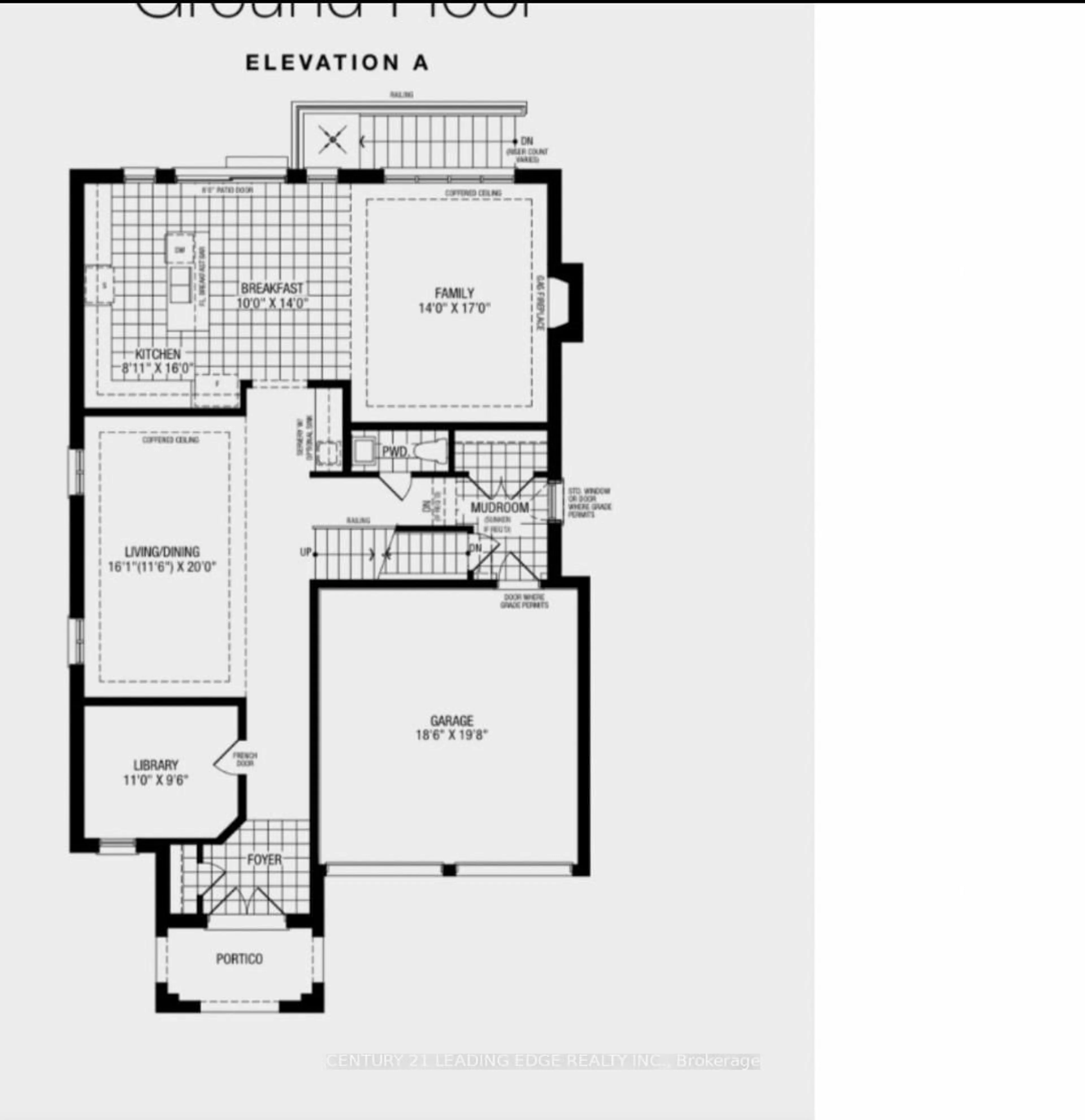 Floor plan for 2632 Sapphire Dr, Pickering Ontario L1X 0H3