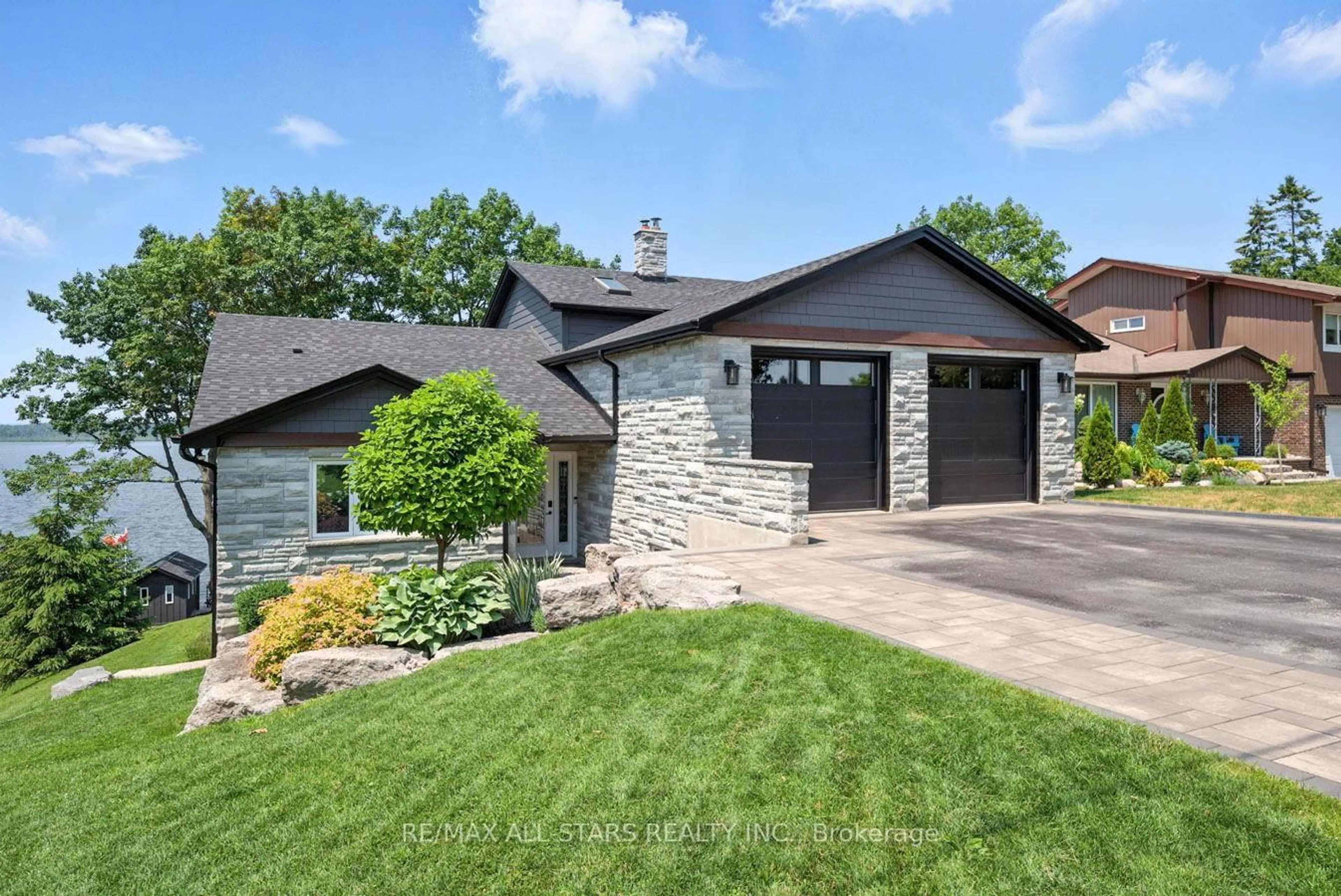 Home with brick exterior material, street for 18 Pettet Dr, Scugog Ontario L9L 1B4