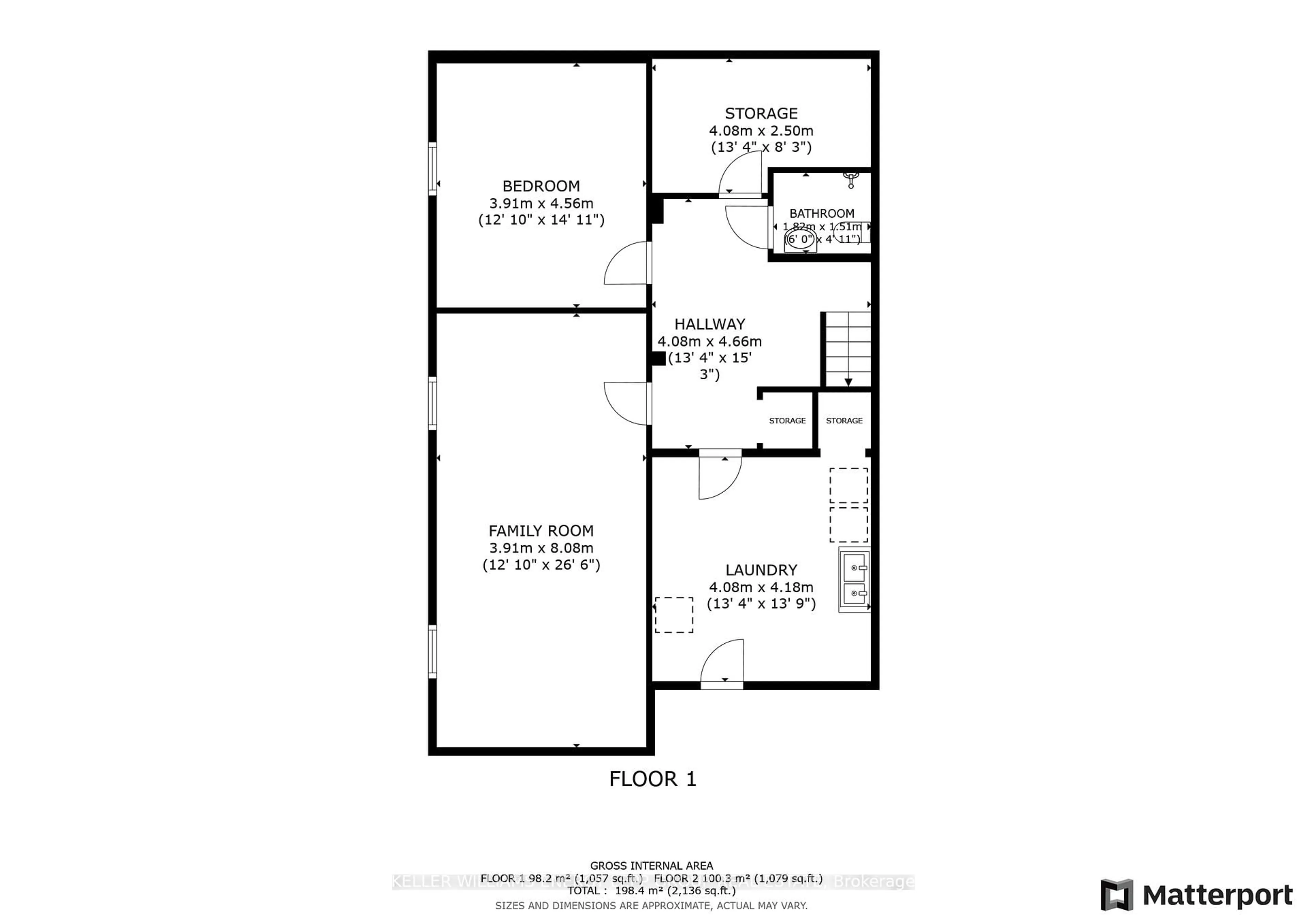 Floor plan for 247 Chadburn St, Oshawa Ontario L1H 5V5