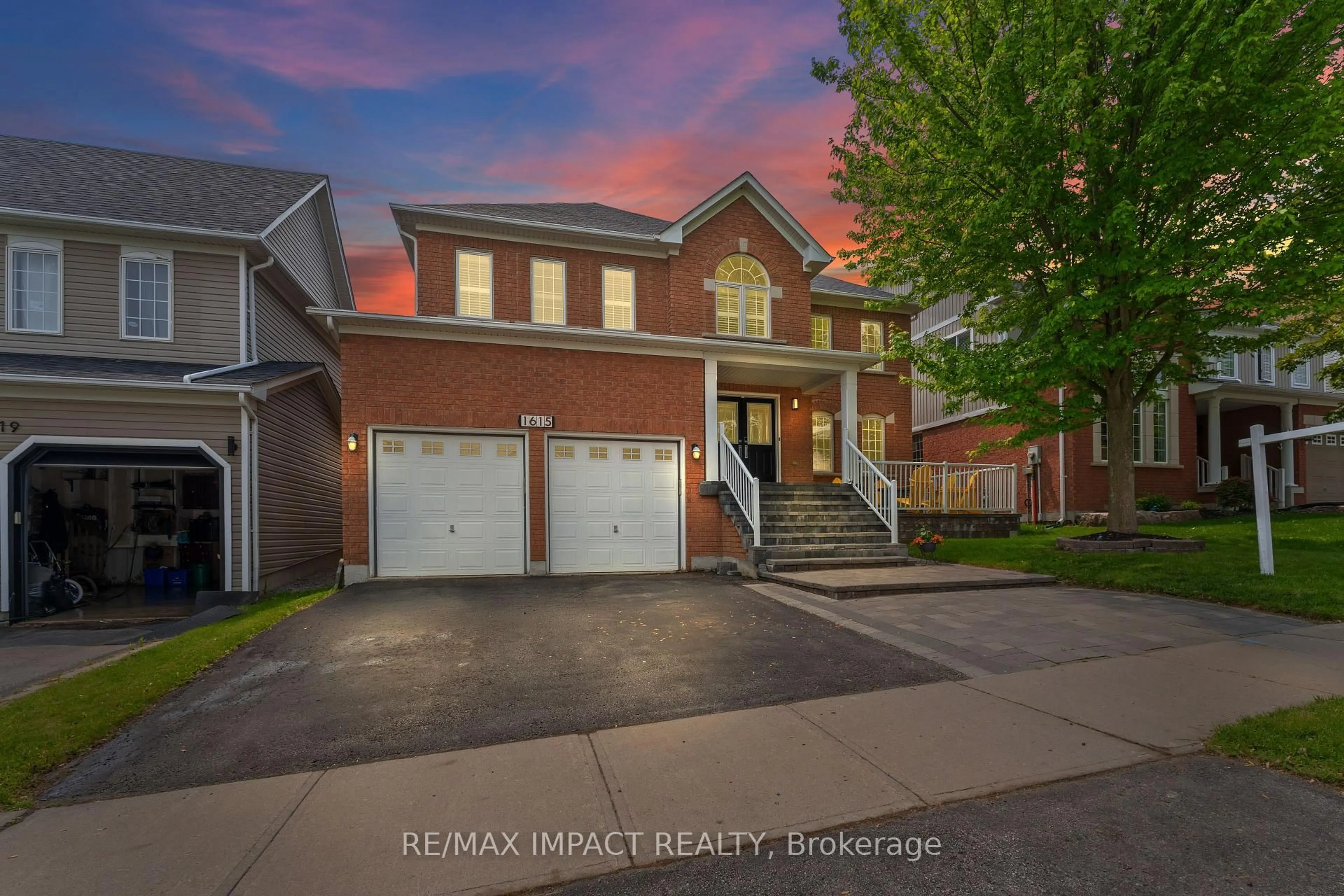 Home with brick exterior material, street for 1615 Coldstream Dr, Oshawa Ontario L1K 3B5
