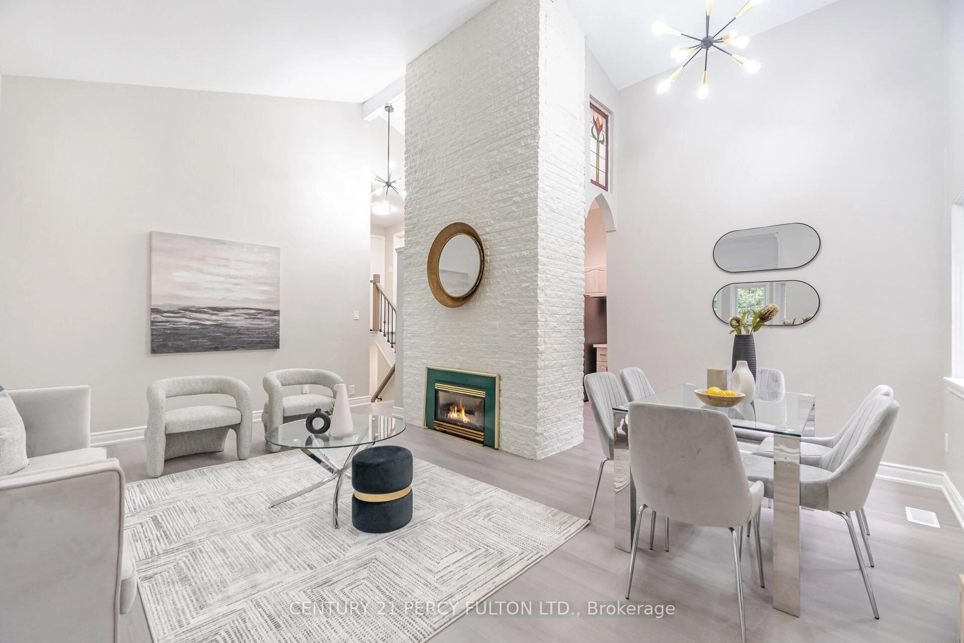 Dining room, ceramic/tile floor for 27 Benleigh Dr, Toronto Ontario M1H 1J1