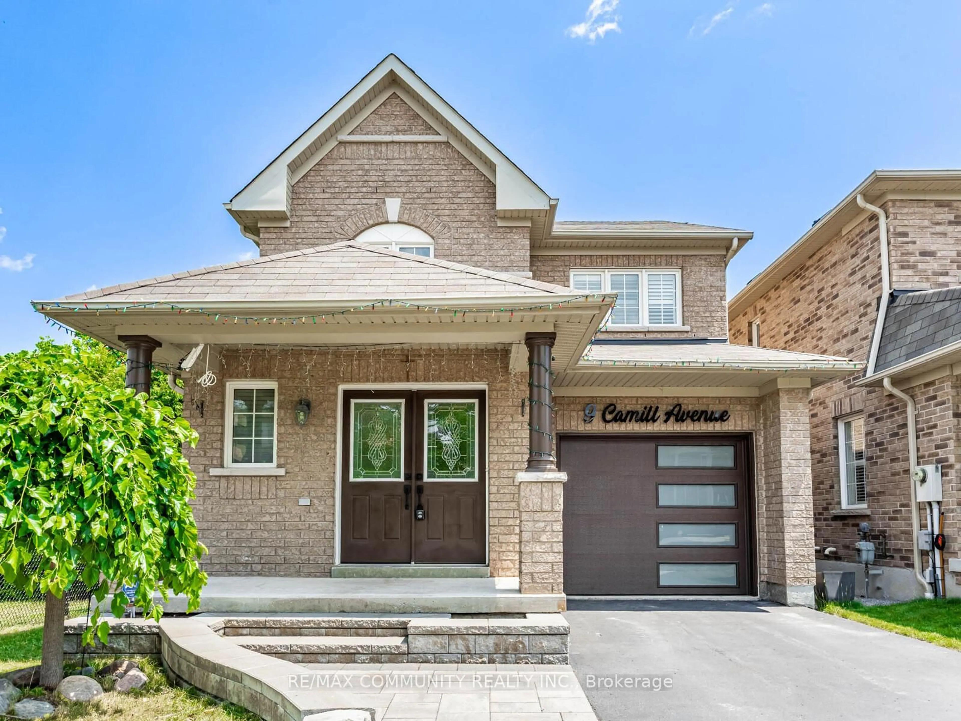 Home with brick exterior material, street for 9 Camill Ave, Ajax Ontario L1Z 0K1